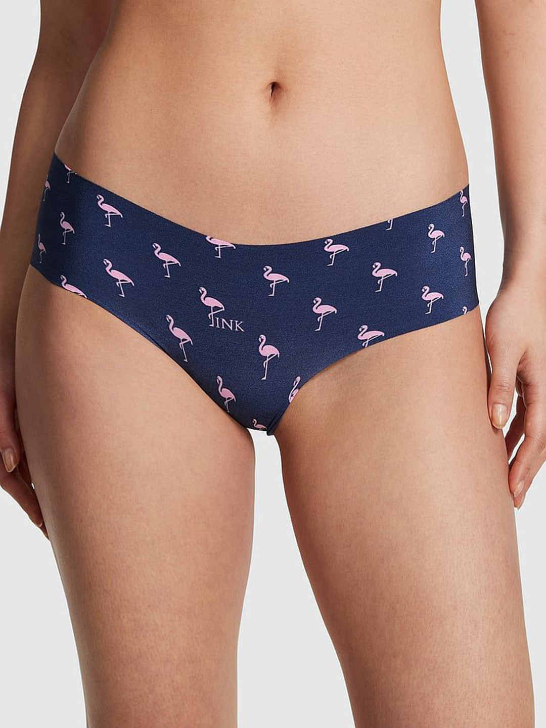 

Victoria's Secret PINK No-Show Cheeky Basic Briefs, Navy blue
