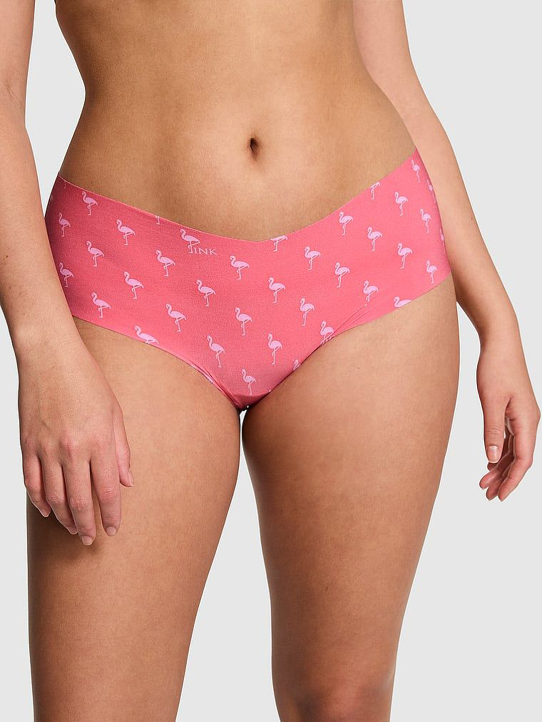 

Victoria's Secret PINK Conversational Printed Seamless Hiphugger Hipster Briefs