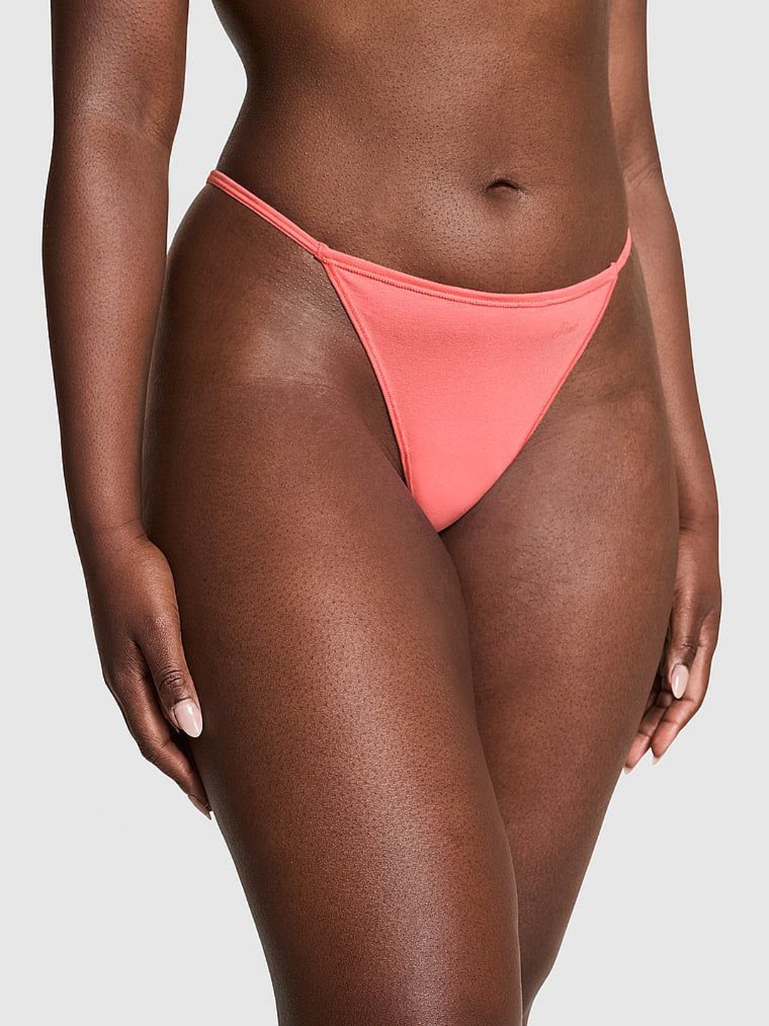 

Victoria's Secret PINK Low-Rise V-String Thong Briefs