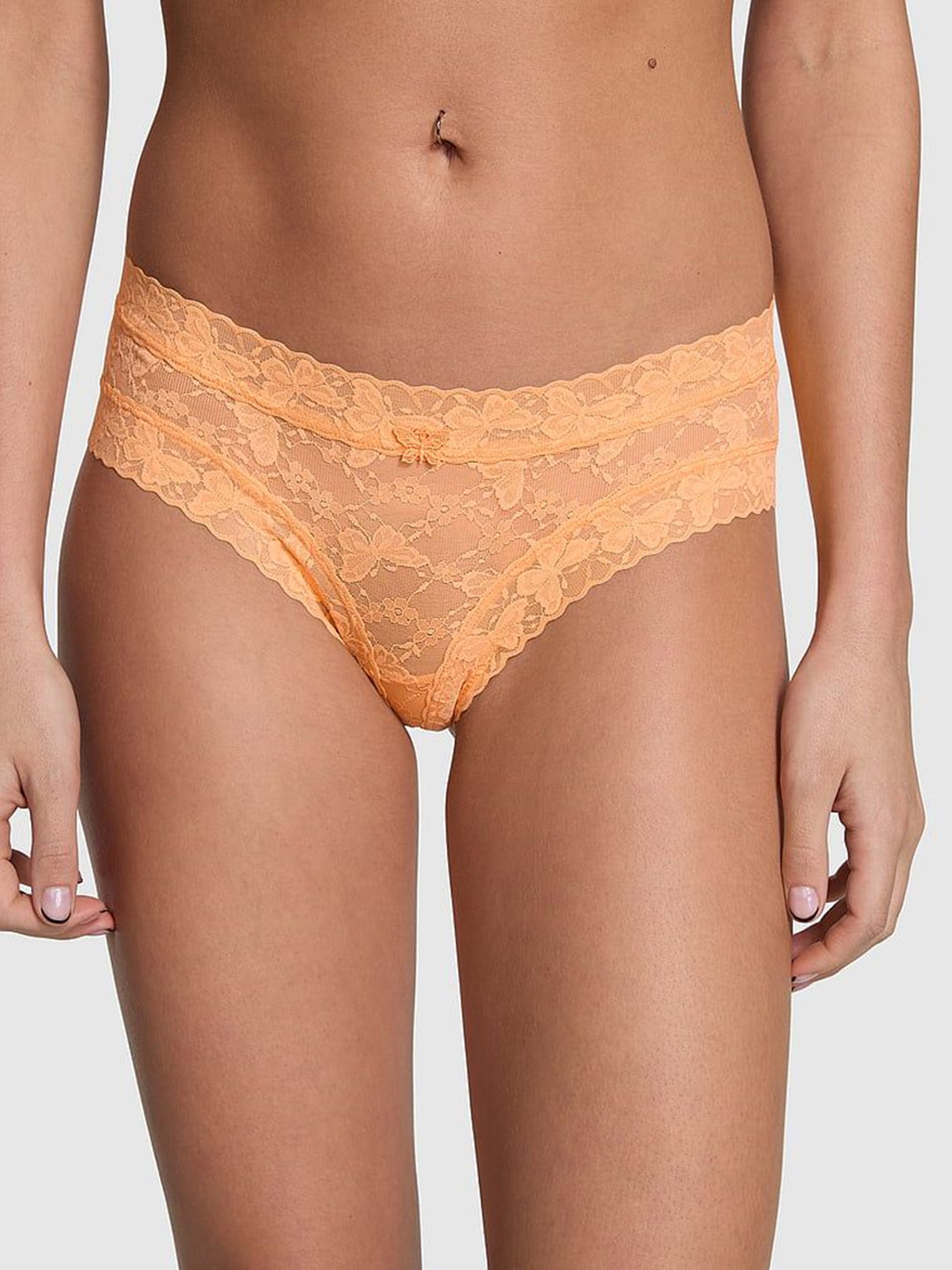 

Victoria's Secret PINK Wink Self Design Low Rise Briefs, Orange