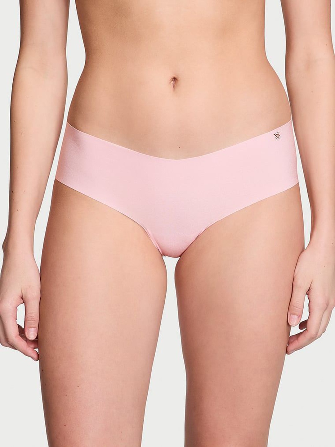 

Victoria's Secret No-Show Low-Rise Cheeky Basic Briefs, Pink