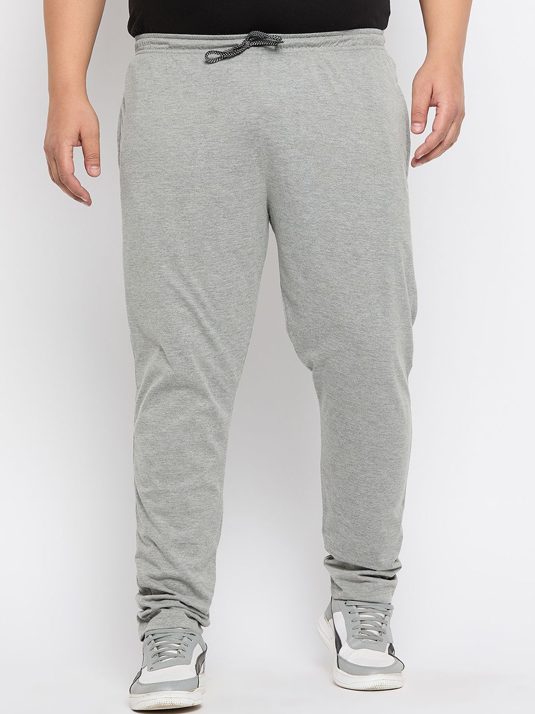 

Adobe Men Plus Size Mid Rise Track Pants, Grey