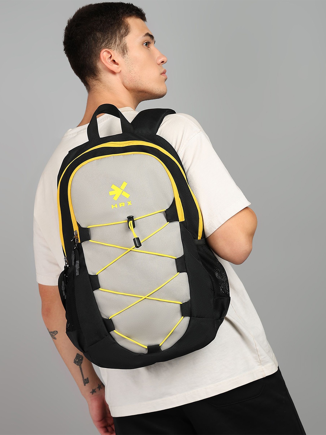 

HRX by Hrithik Roshan Unisex Up To 16 Inch Ergonomic Laptop Backpack, Black