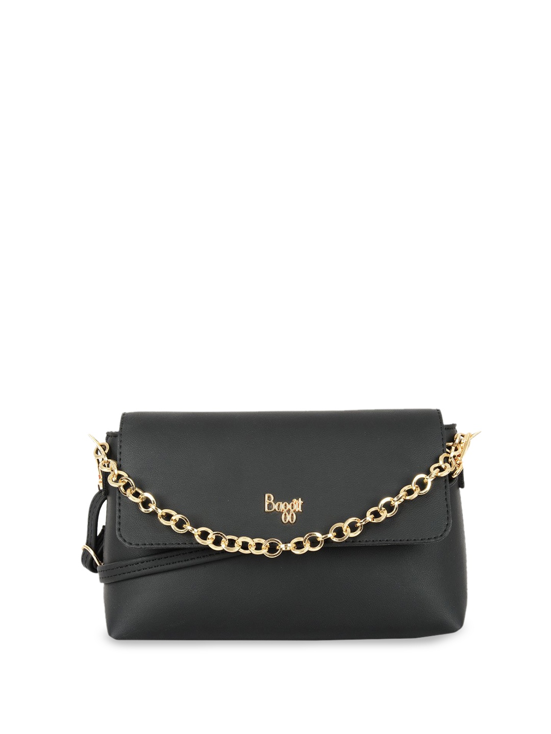 

Baggit Structured Sling Bag, Black