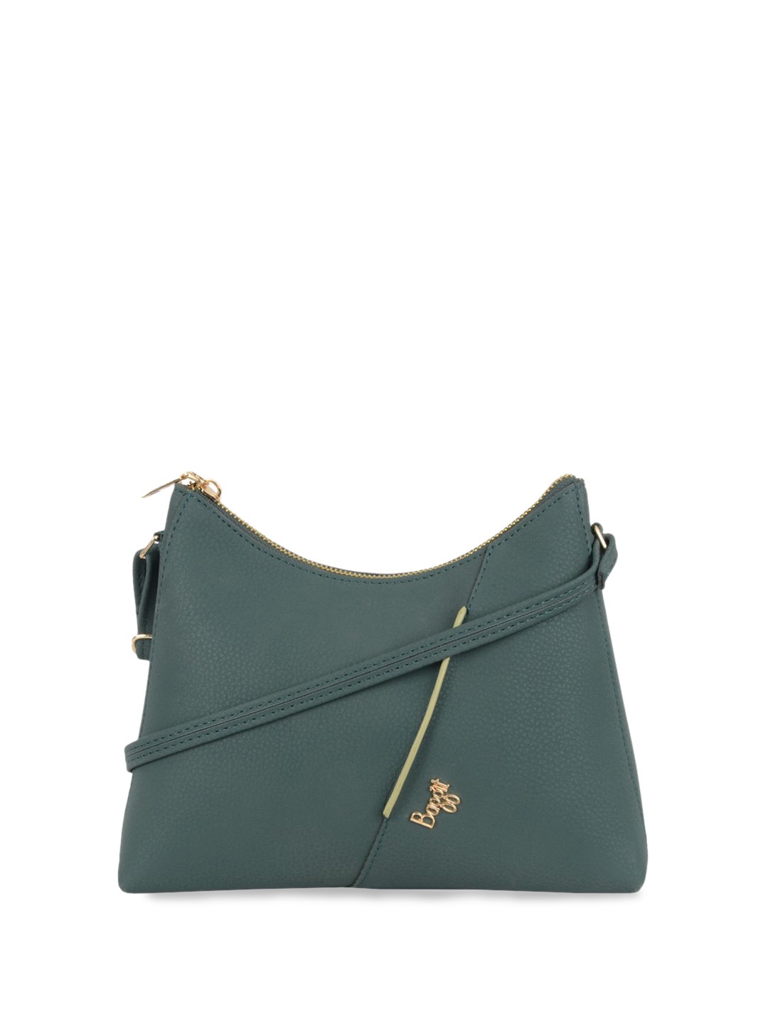 

Baggit Structured Sling Bag, Green