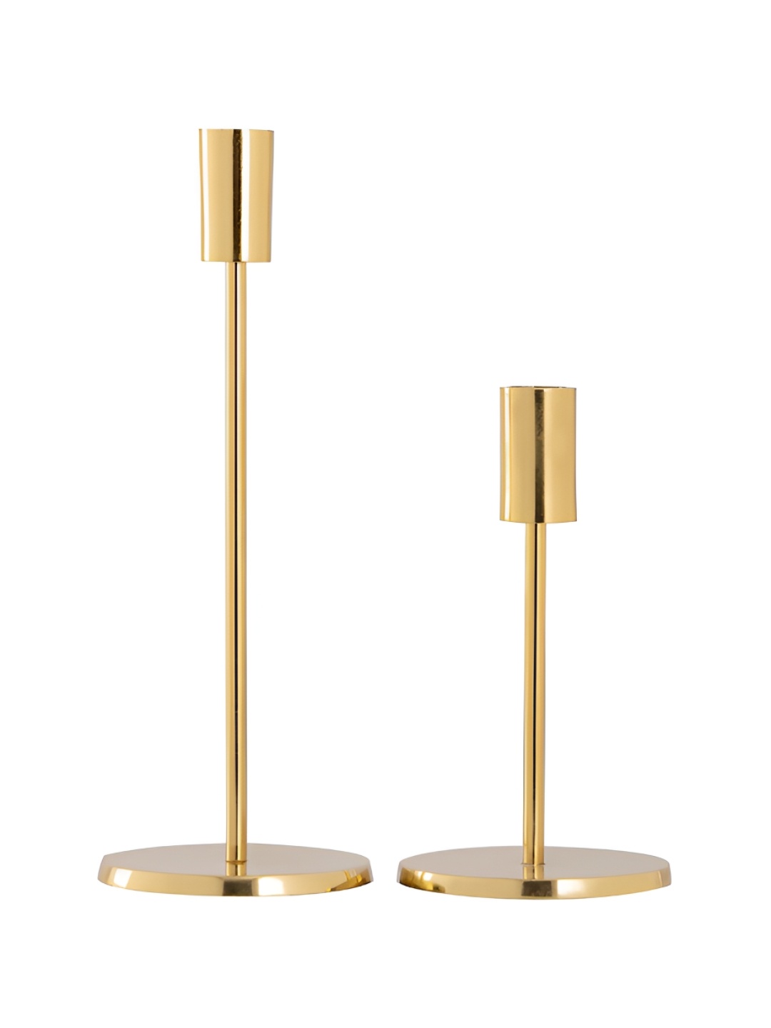 

KANIRY ARTISE OF NOVELTY Gold-Toned 2 Pieces Metal Candle Holder