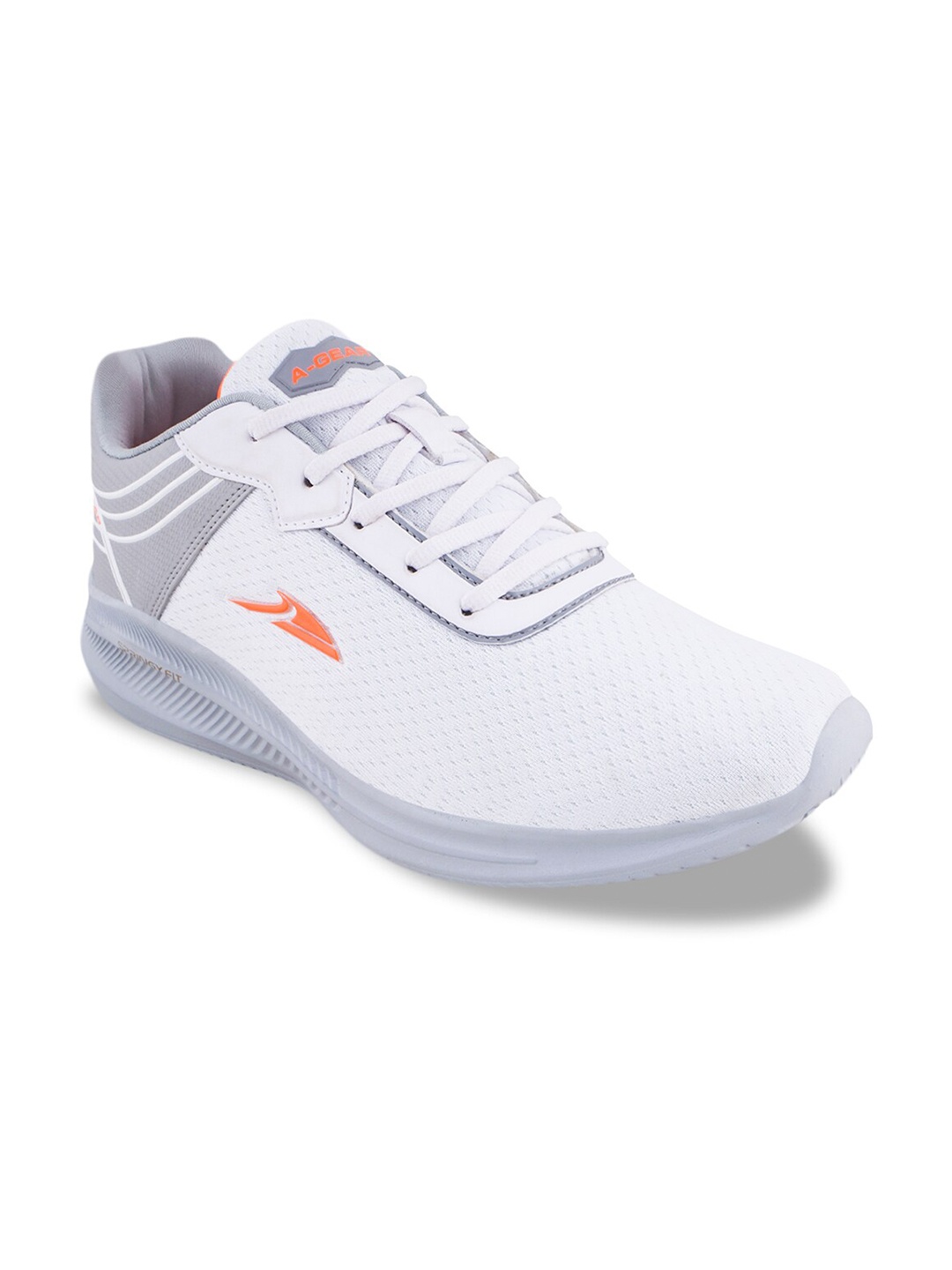 

Campus Men Mesh Running Shoes, White
