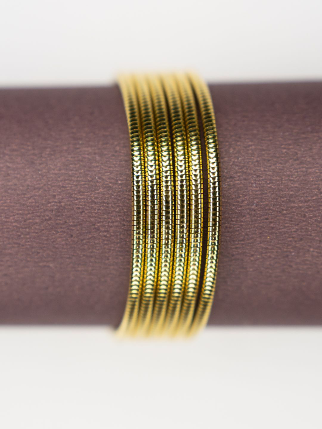 

The Cacti Store Wraparound Stainless Steel Spiral Bracelet, Gold