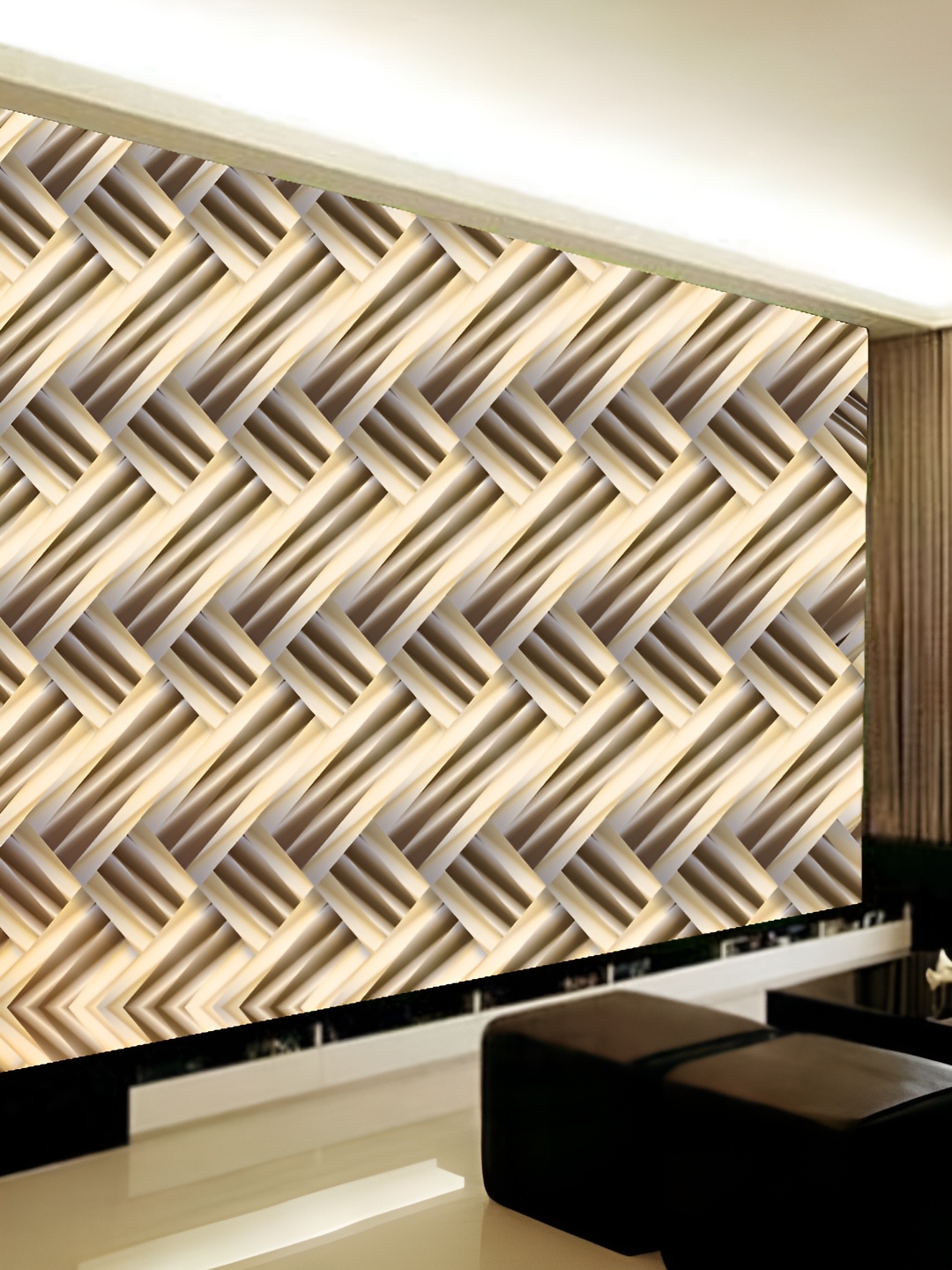 

Aura Beige Printed Self-Adhesive Wall Sticker