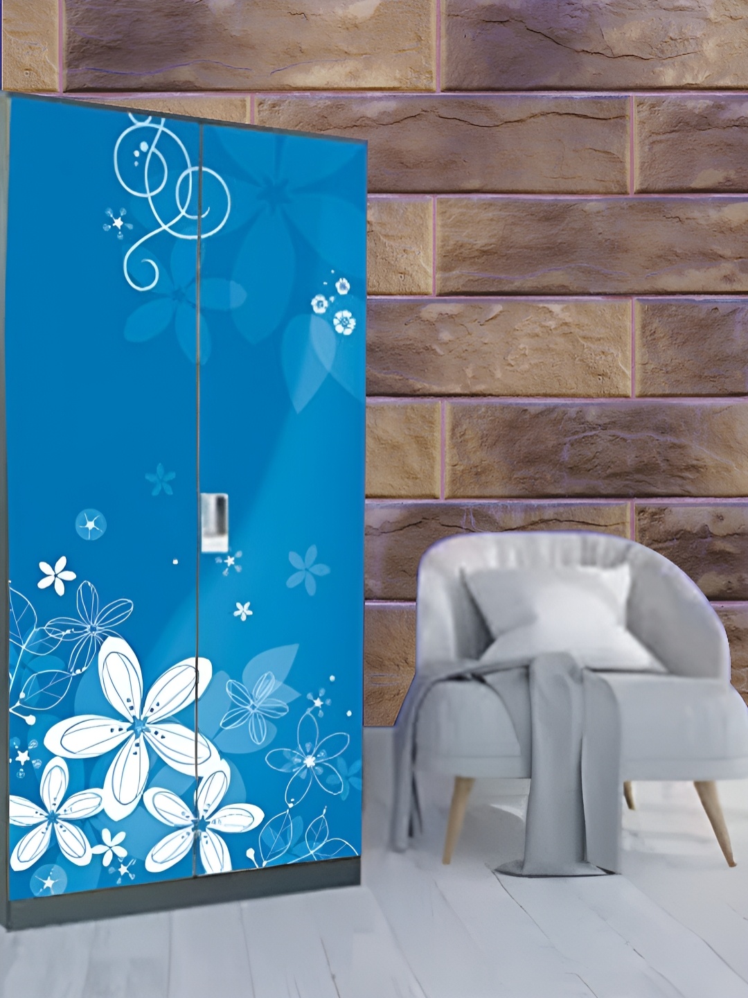 

Aura Brown Printed Self Adhesive Wall Sticker