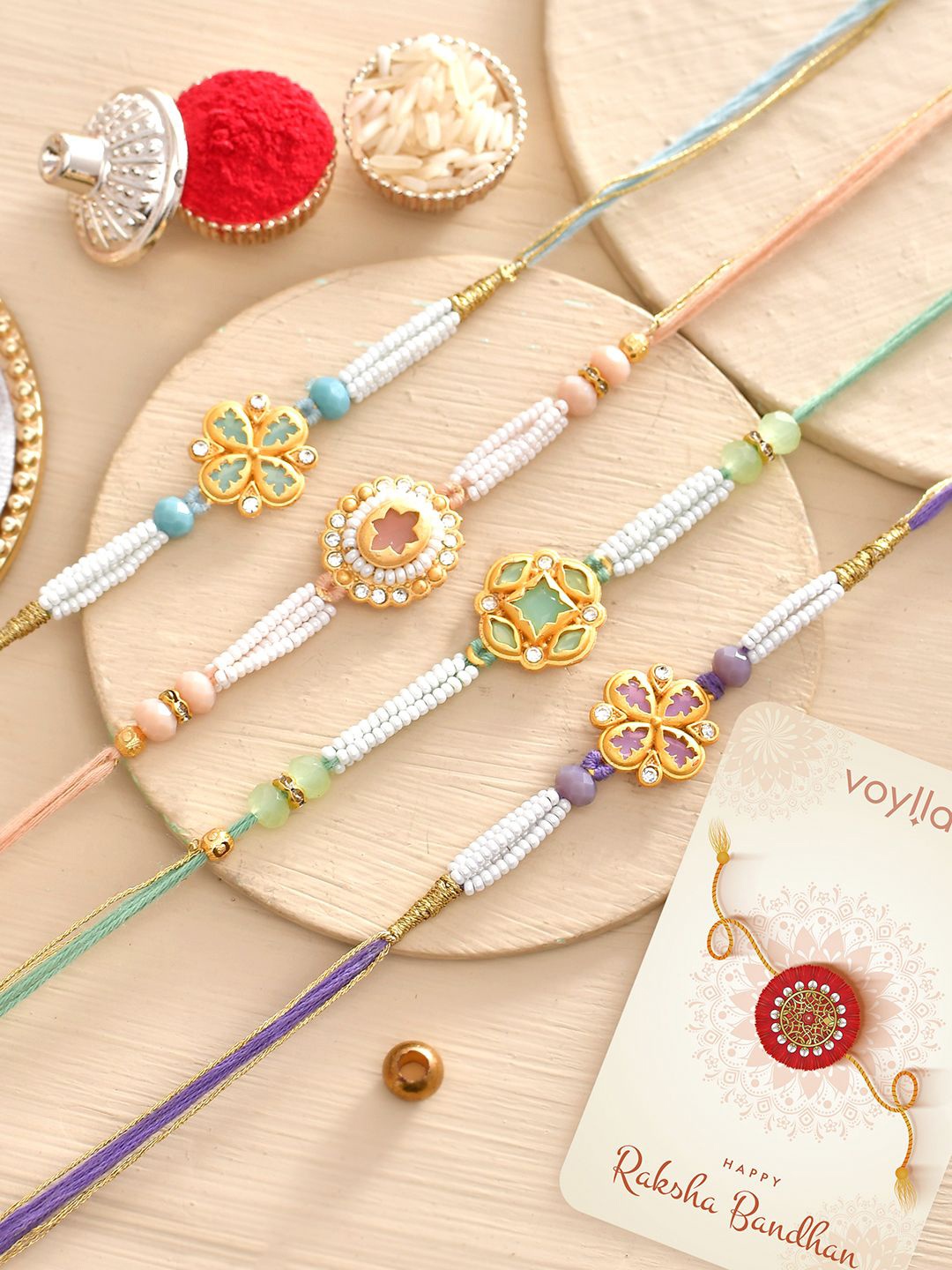 

Voylla Thread Rakhi, Blue