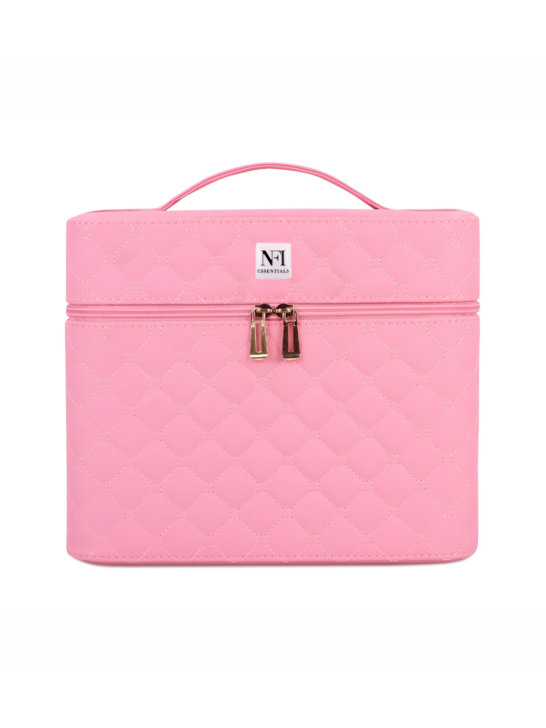

NFI essentials Pink Regular Makeup Organiser