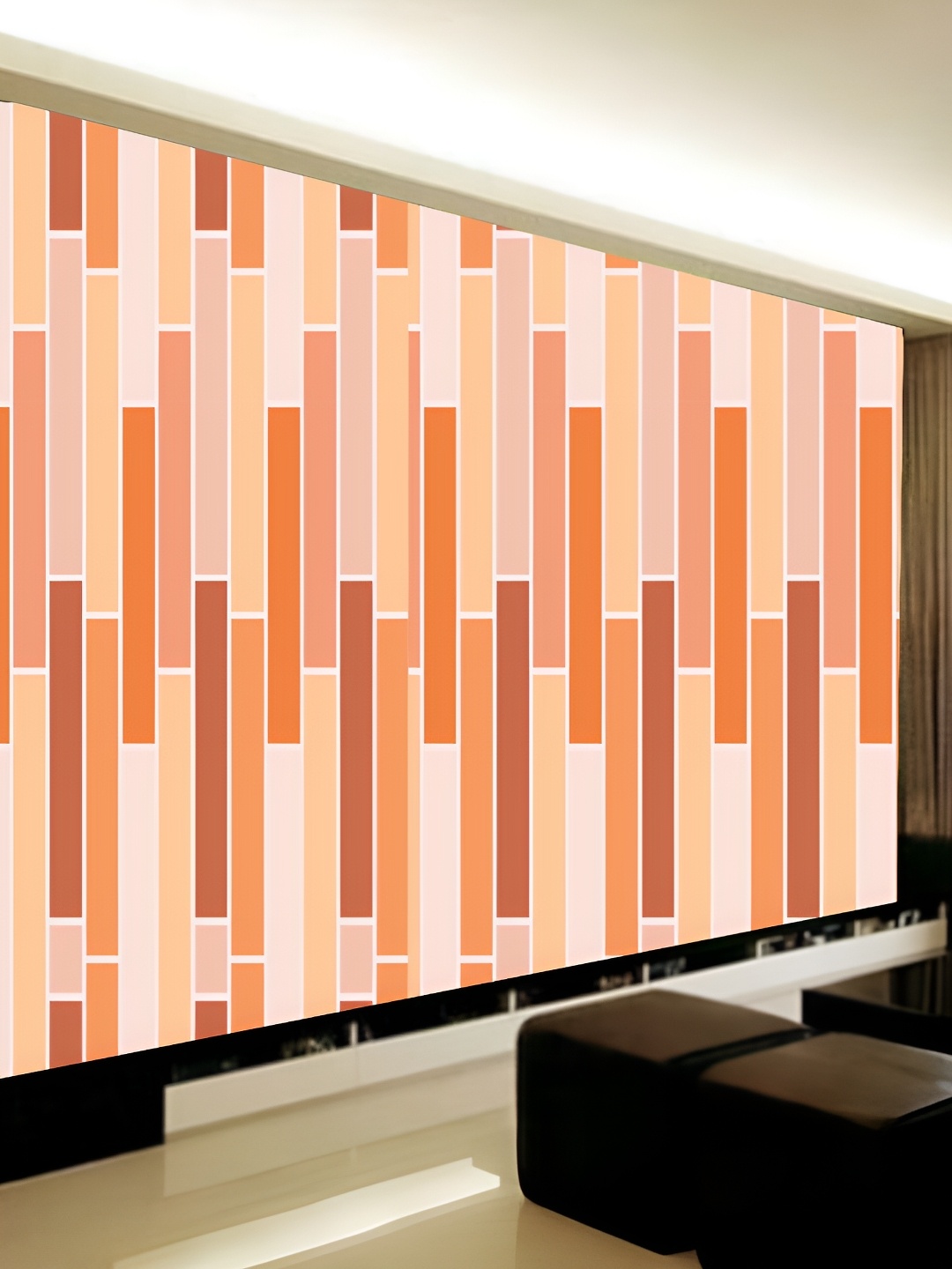 

Aura Pink & Peach Printed Self-Adhesive Wall Sticker