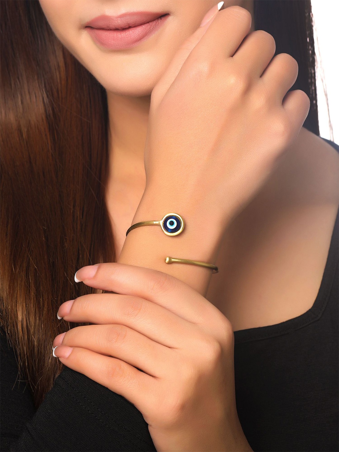 

Yellow Chimes Gold-Plated Wraparound Bracelet