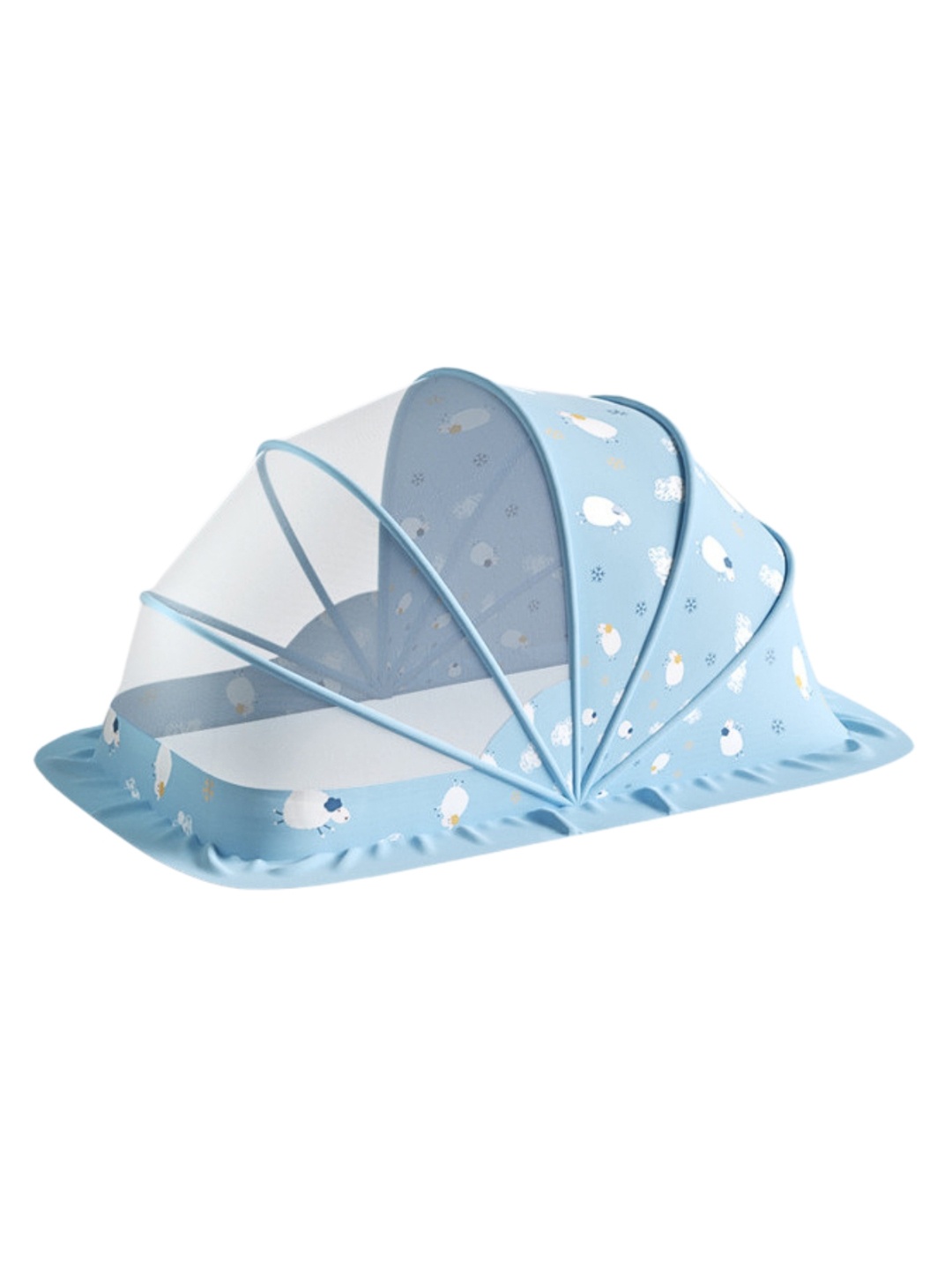 

GUCHIGU Blue Crib Size Tent Mosquito Net