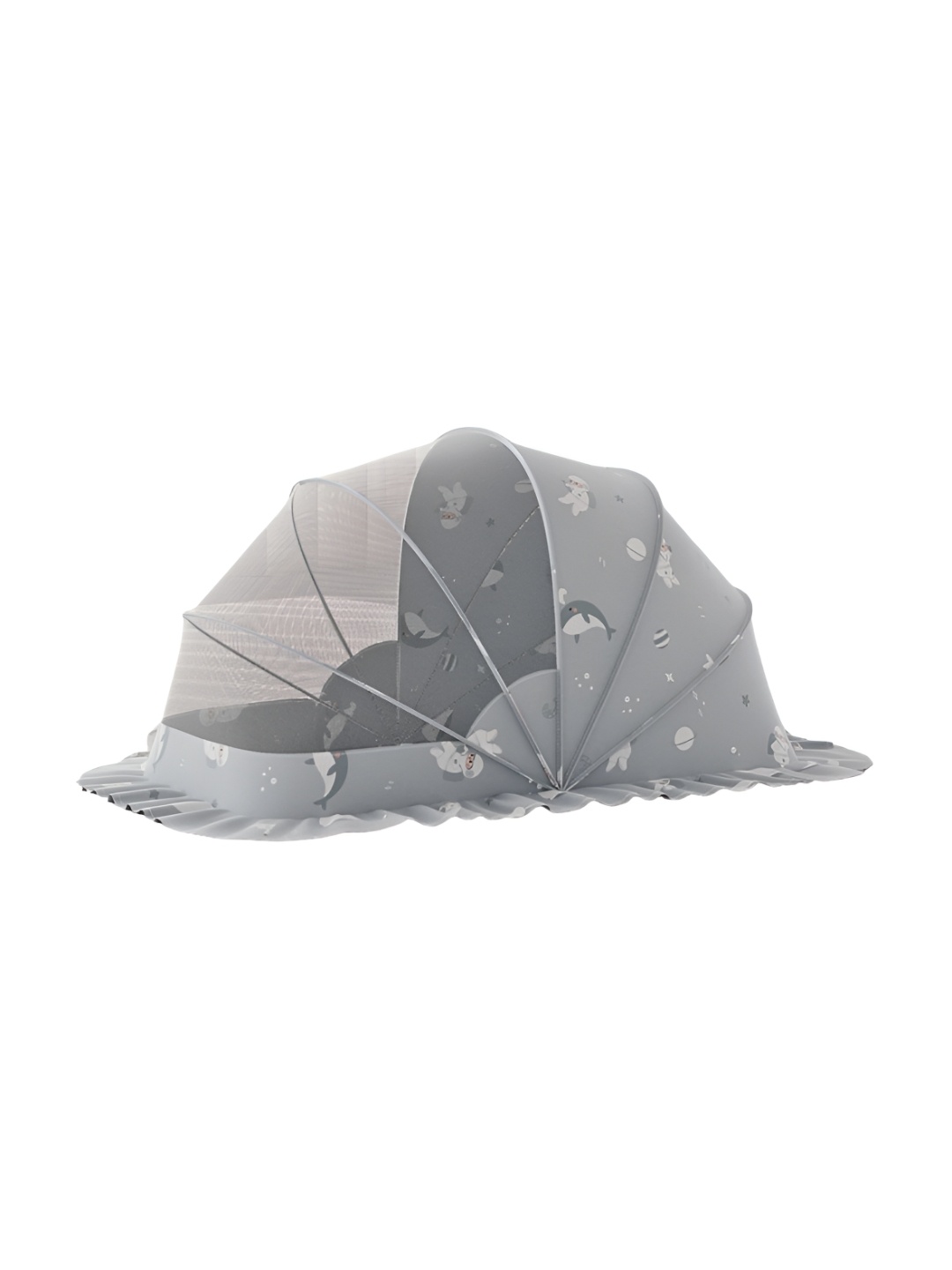 

GUCHIGU Grey Crib Size Tent Mosquito Net