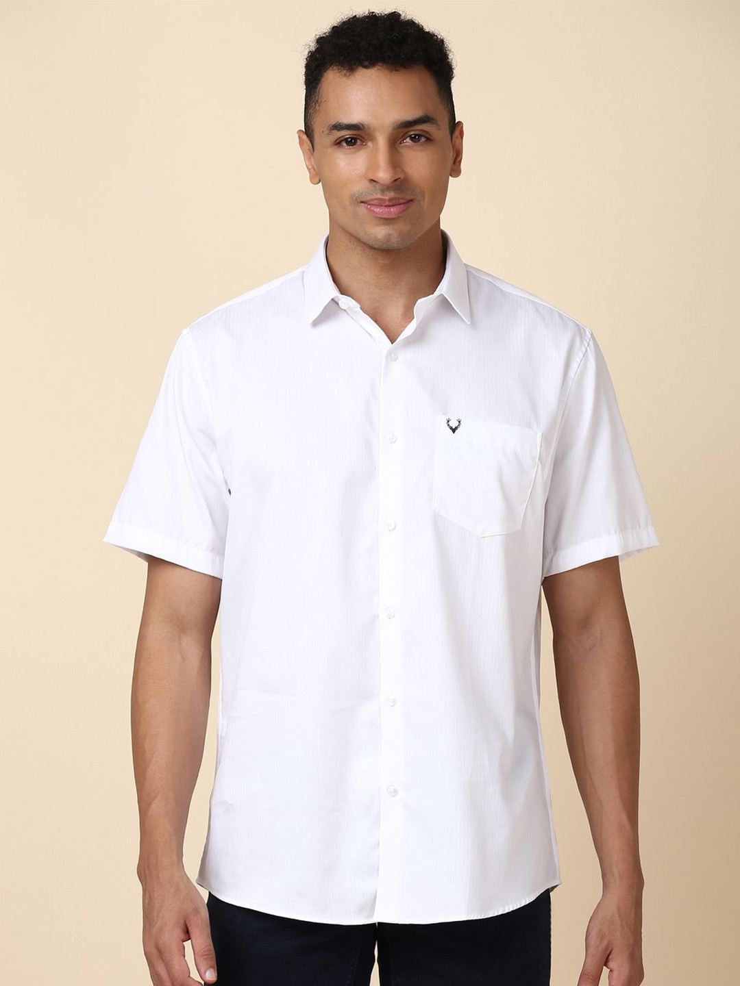 

Allen Solly Slim Fit Pure Cotton Shirt, White