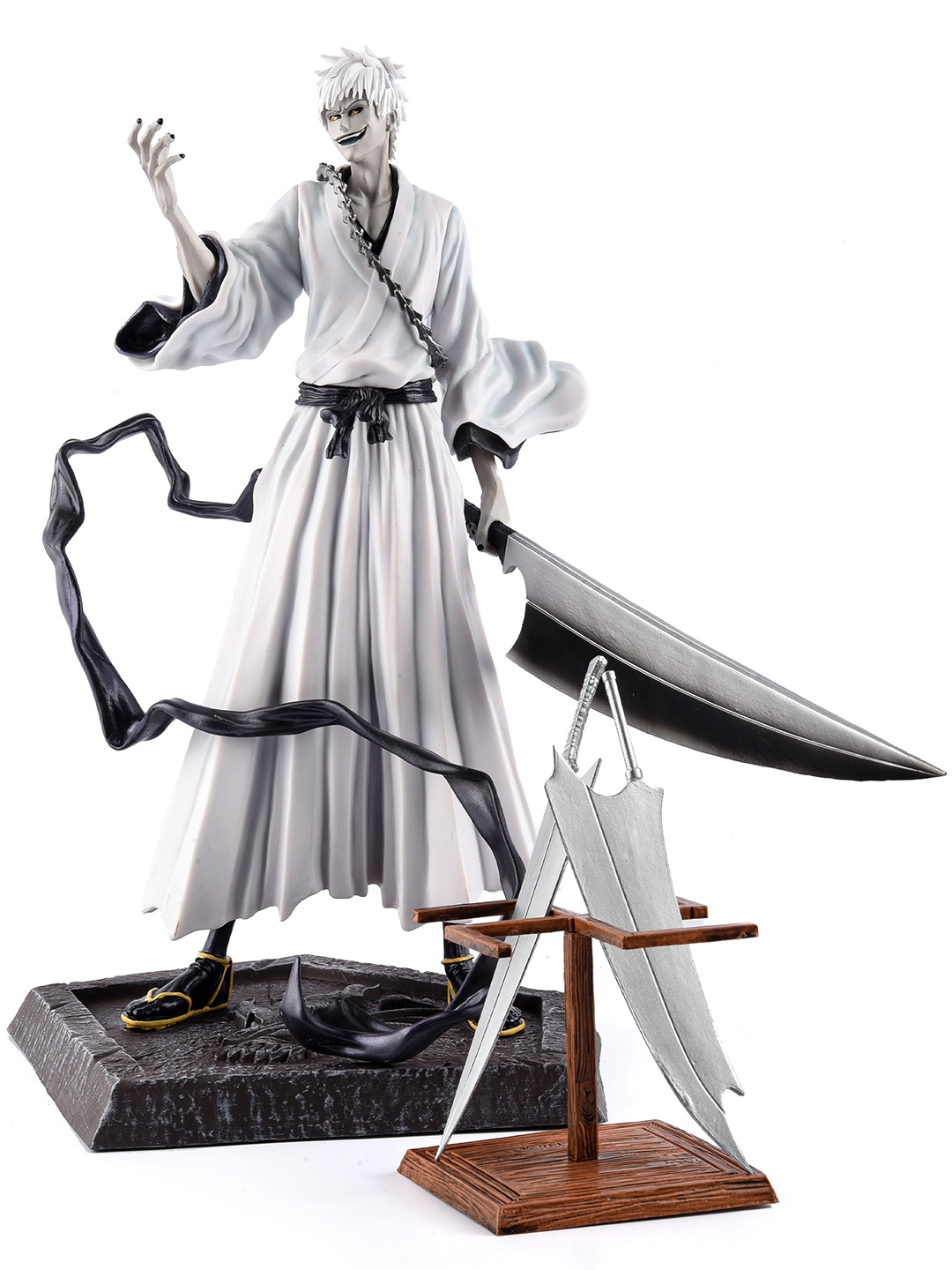 

COMICSENSE Bleach Anime Hollow Figurine Toys, White