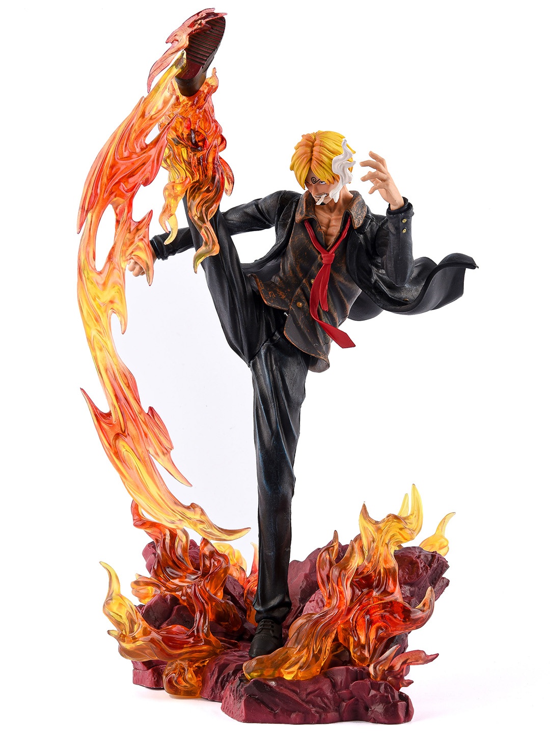 

COMICSENSE One Piece Anime Black Leg Action Figures