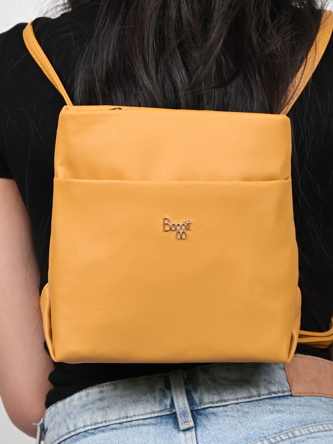 

Baggit Lp Kasia Tosh Small Backpack, Yellow