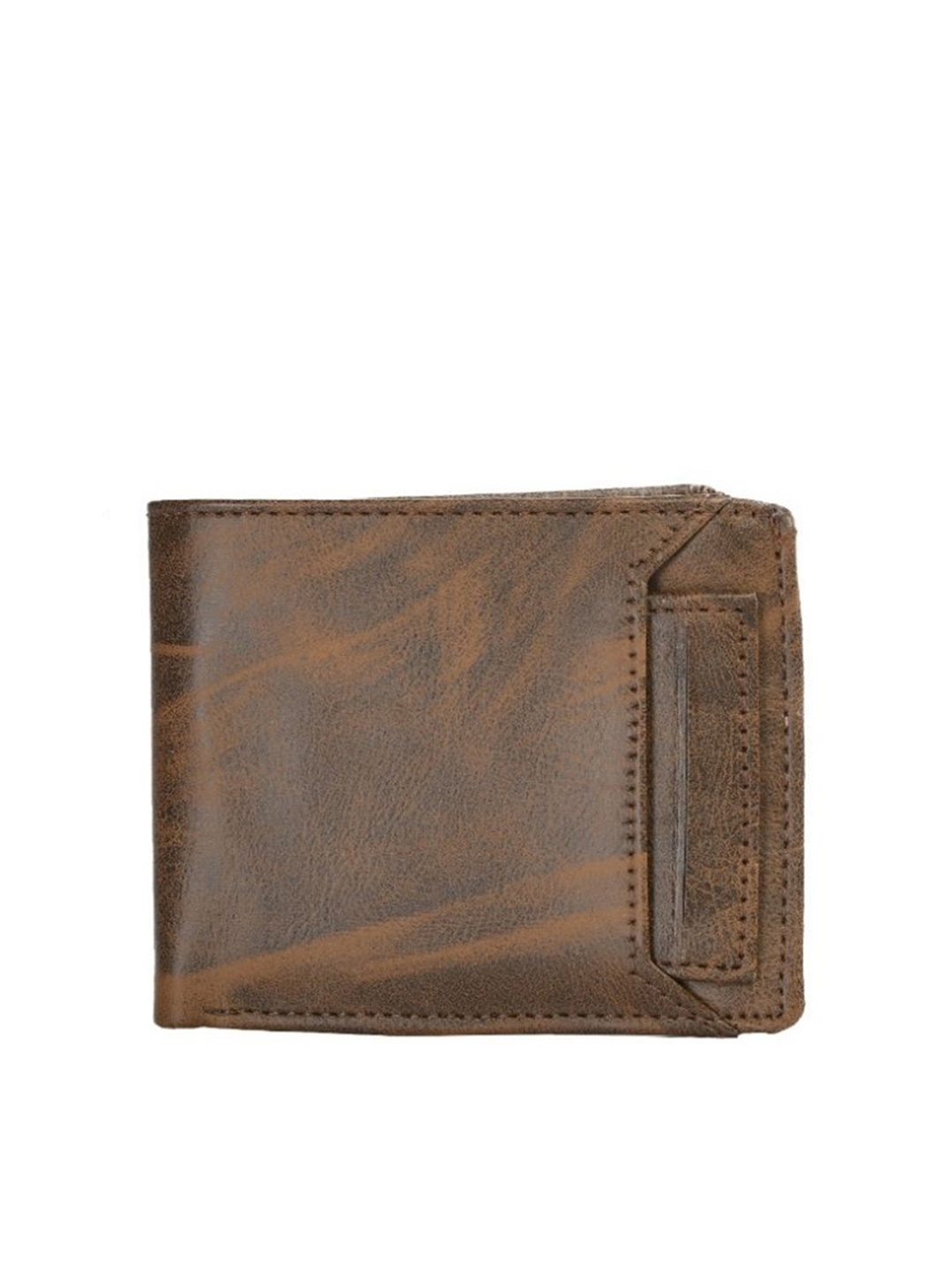 

Kastner Men Abstract Printed Two Fold Wallet, Brown