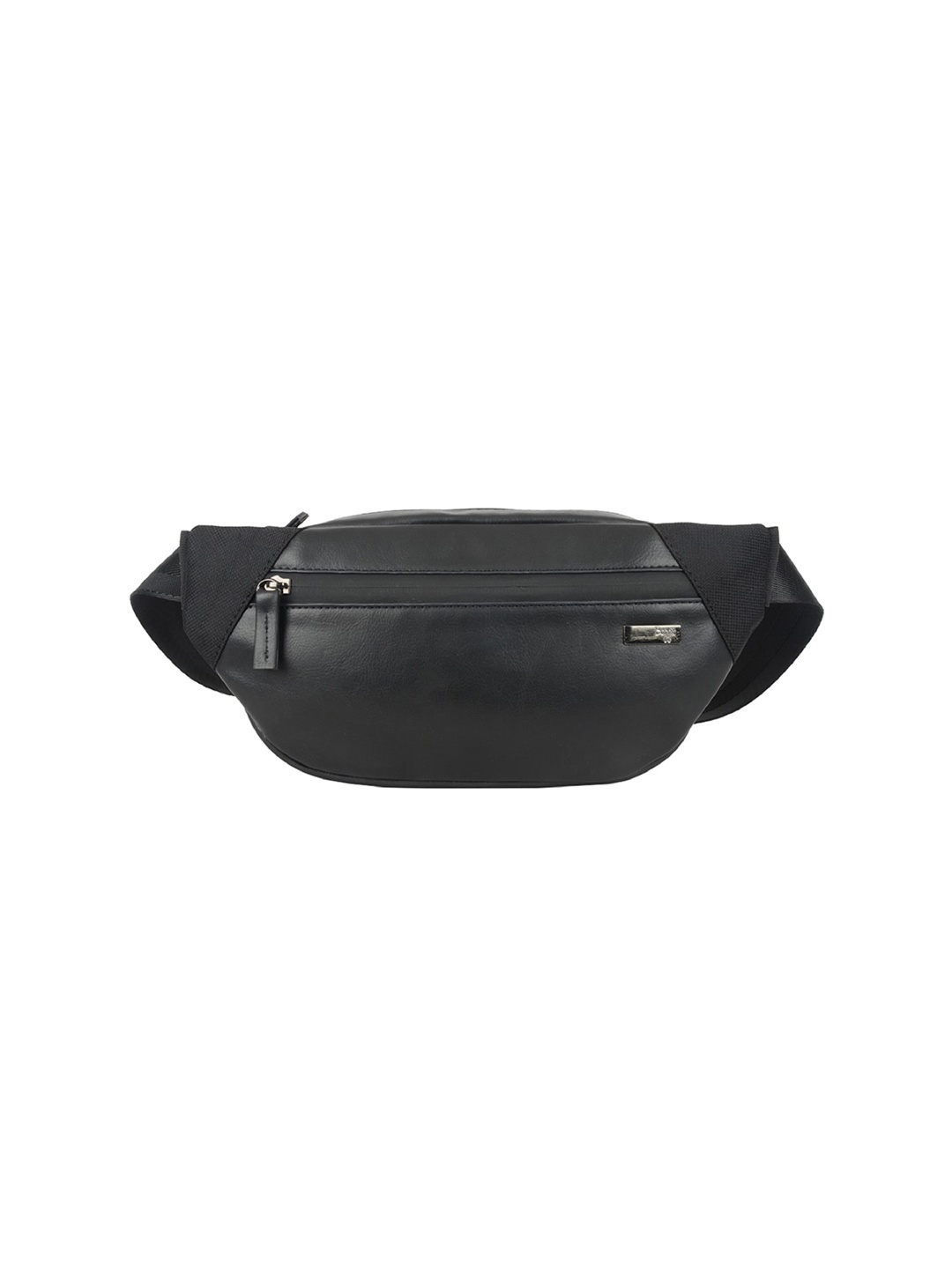 

Baggit Men Zip-Closure Waist Pouch, Black