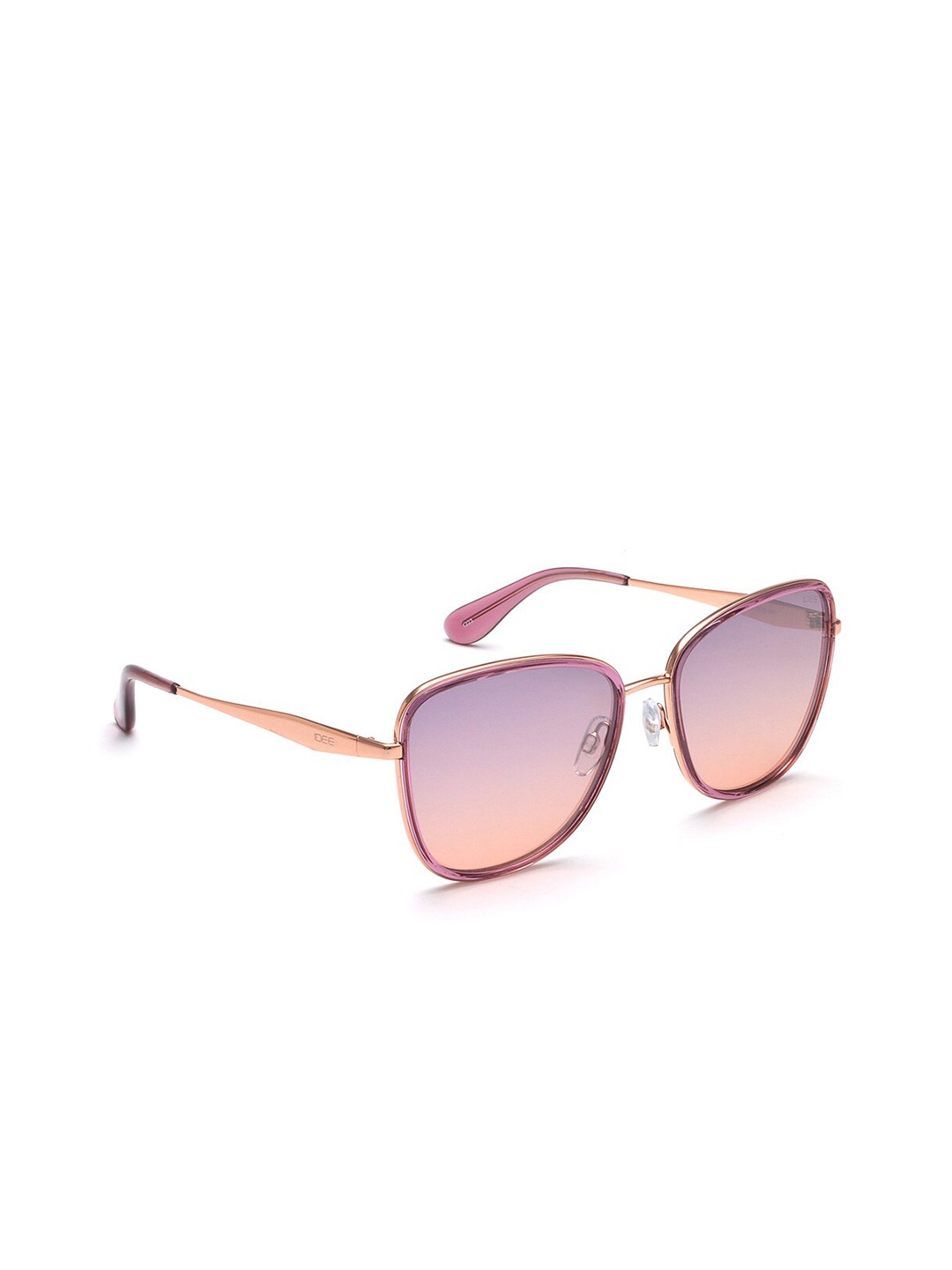 

IDEE Women Butterfly Sunglasses with UV Protected Lens IDS3108C3SG, Pink