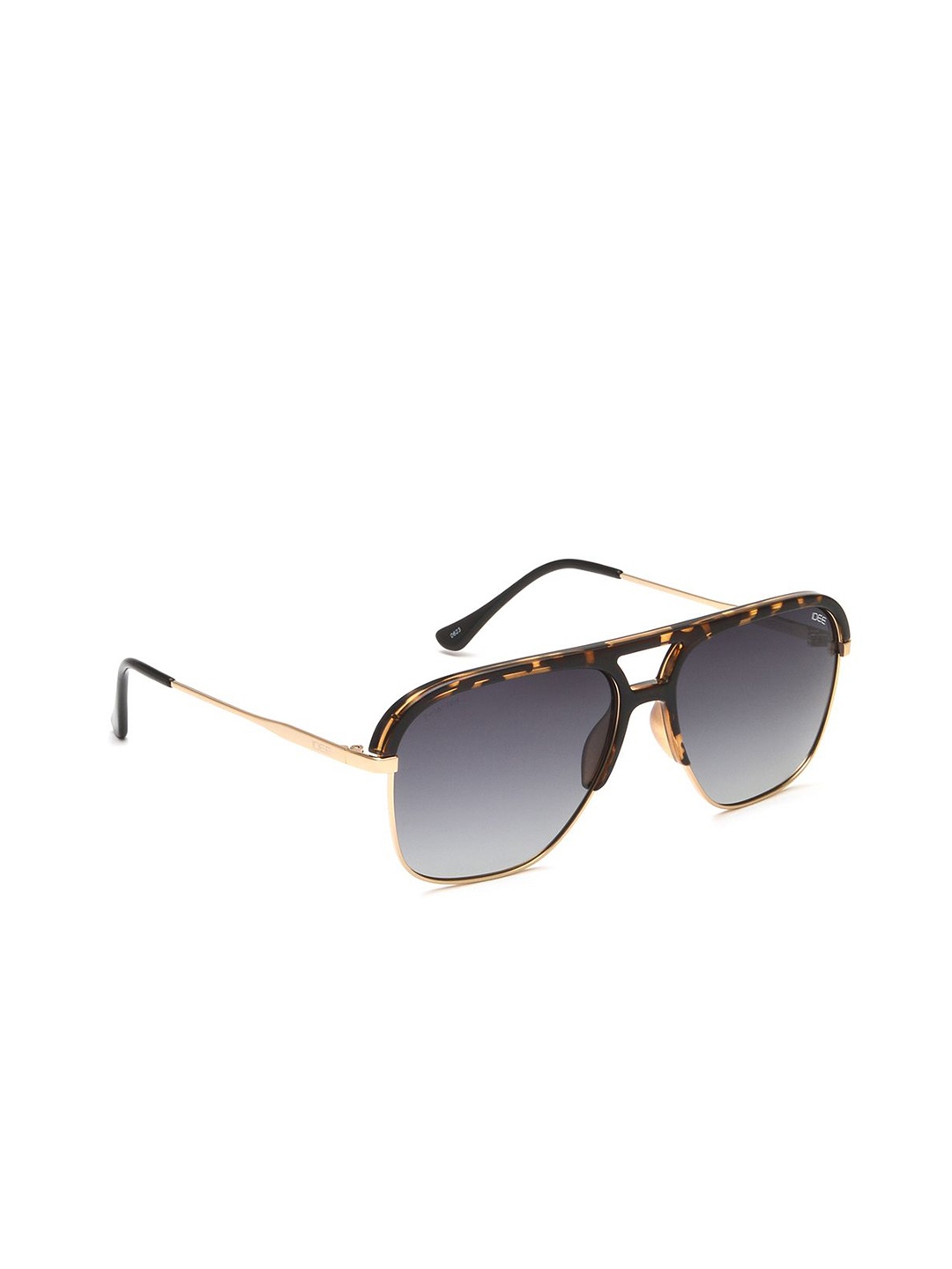 

IDEE Men Aviator Sunglasses with Polarised and UV Protected Lens IDS3056C1PSG, Grey