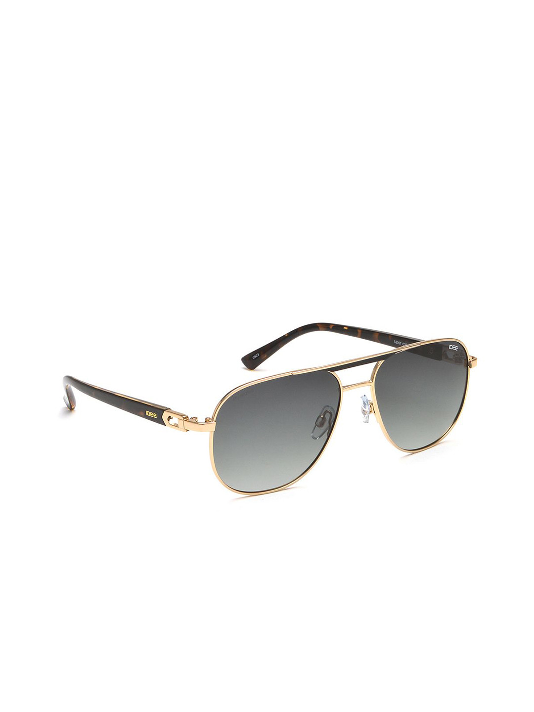 

IDEE Men Aviator Sunglasses with Polarised and UV Protected Lens IDS3067C3PSG, Green
