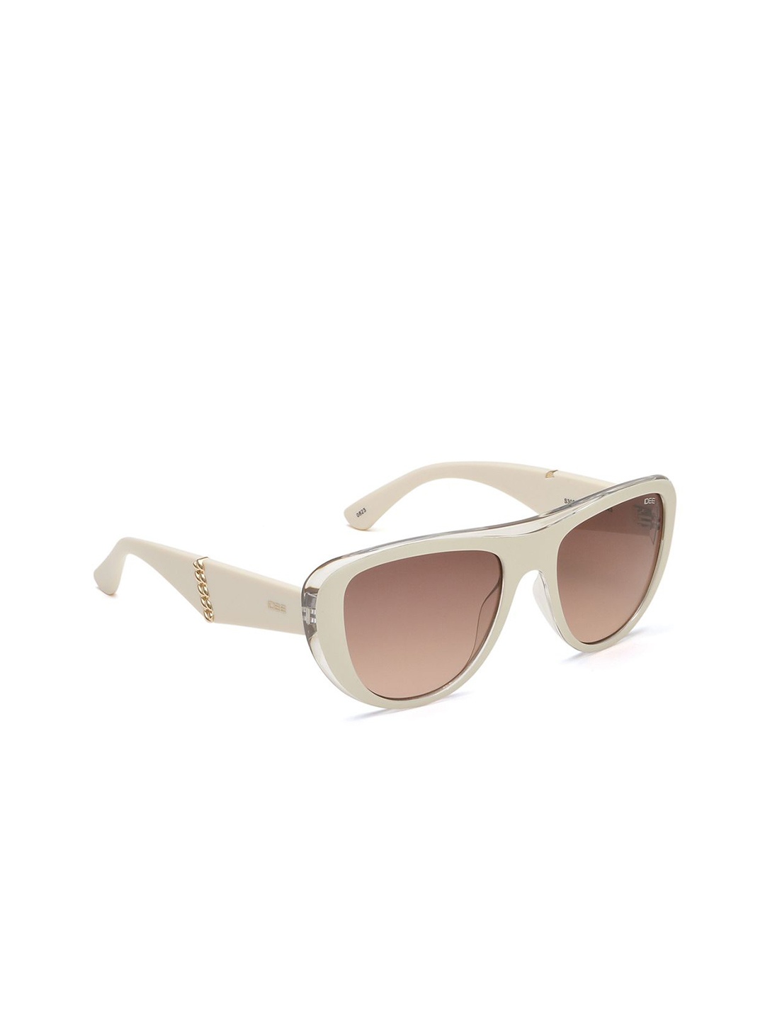 

IDEE Women Square Sunglasses with UV Protected Lens IDS3059C2SG, Brown
