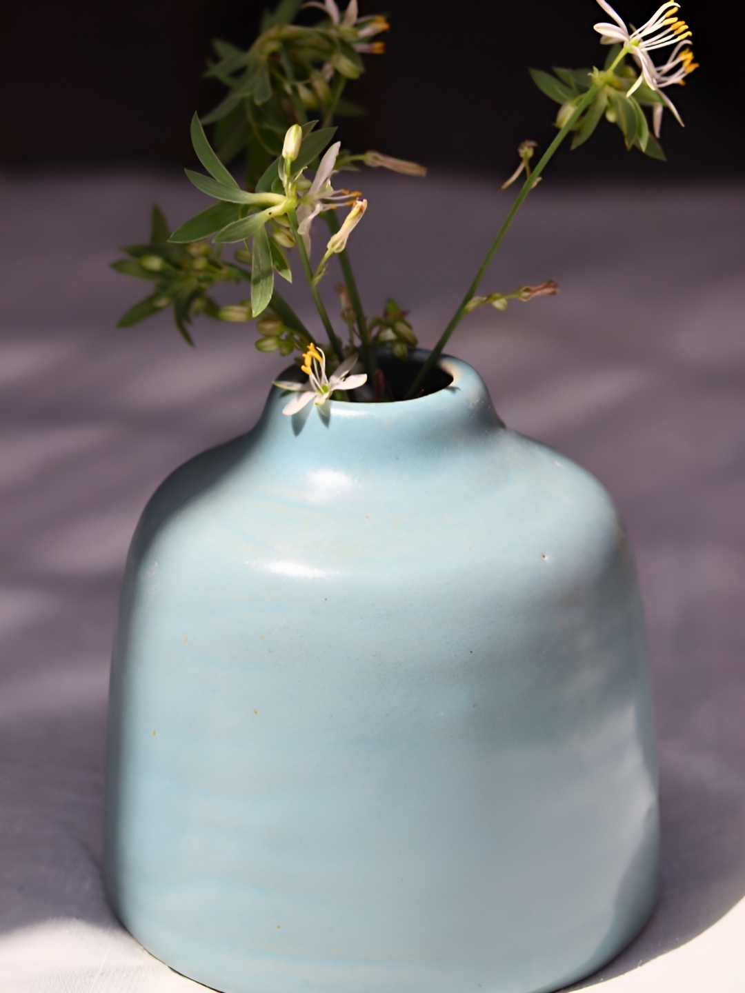 

WEAVING HOMES Grey Ceramic Vase