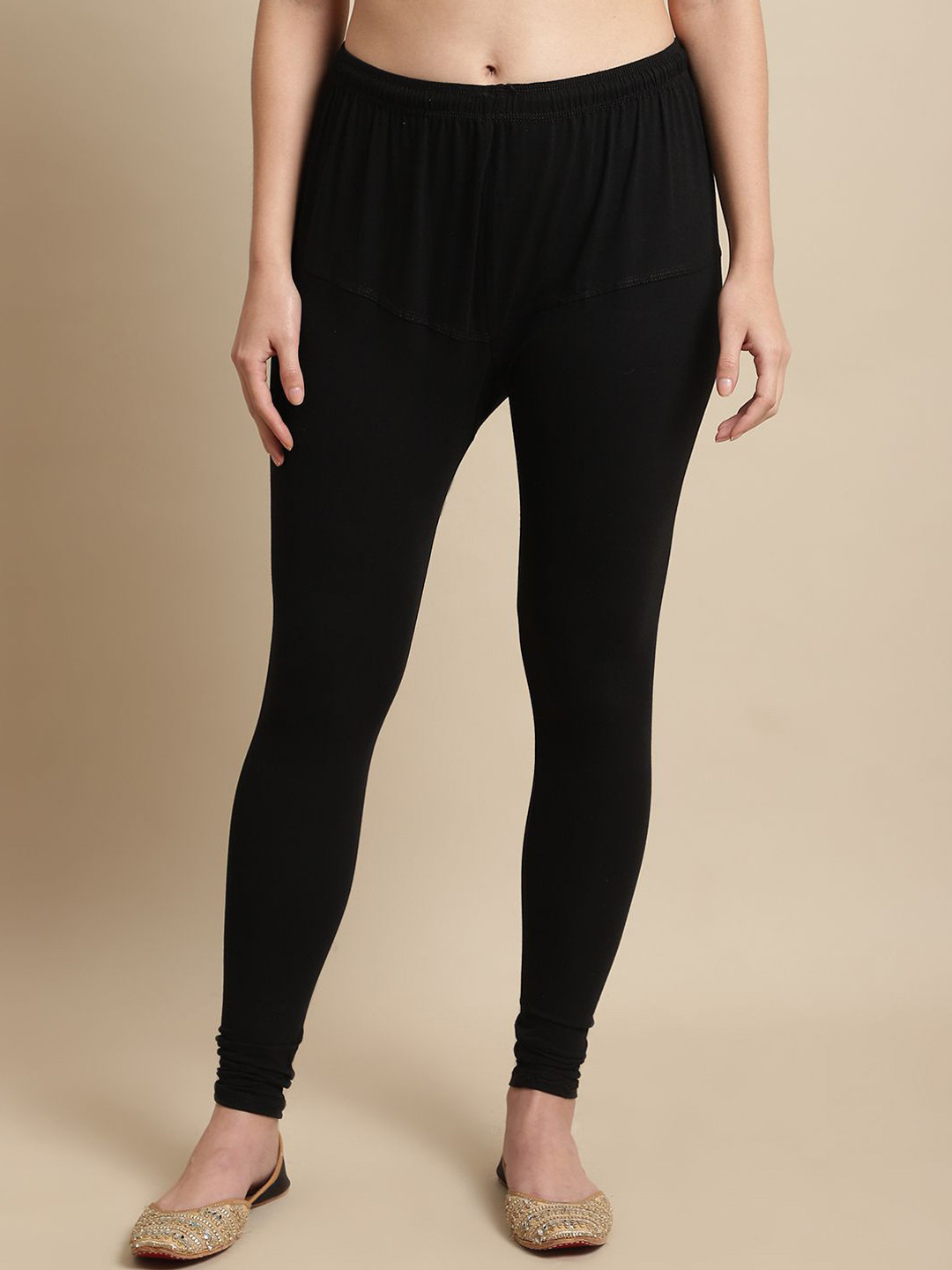 

KEX Churidar-Length Leggings, Black