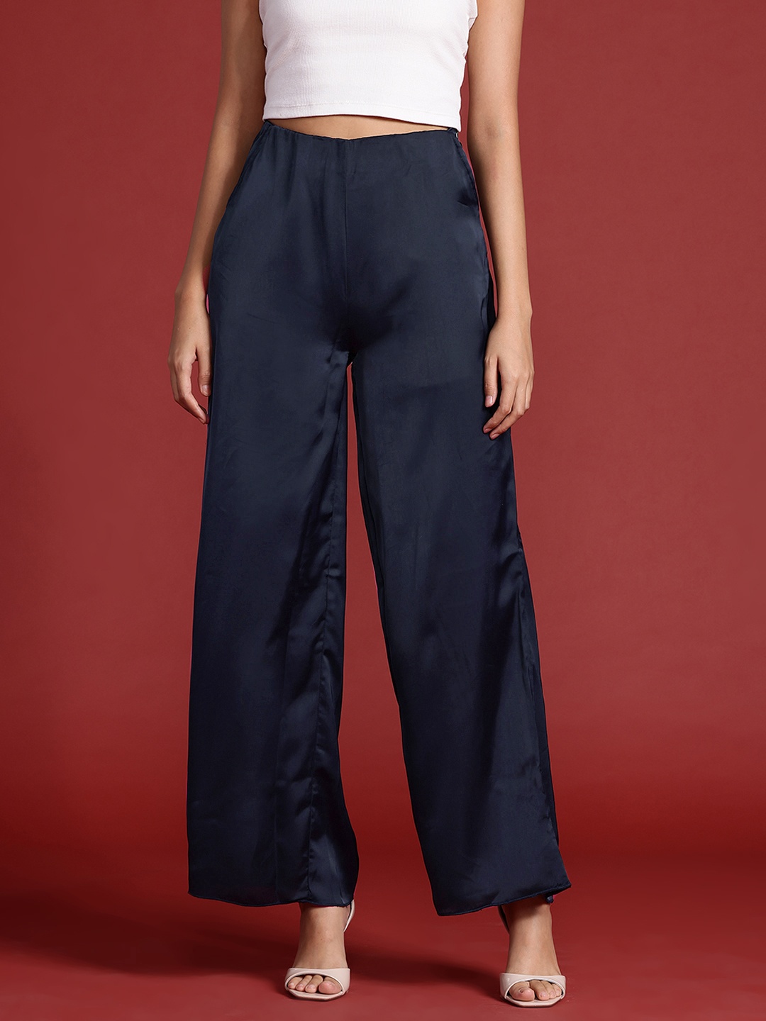 

All About You Formals Women High-Rise Trousers, Black
