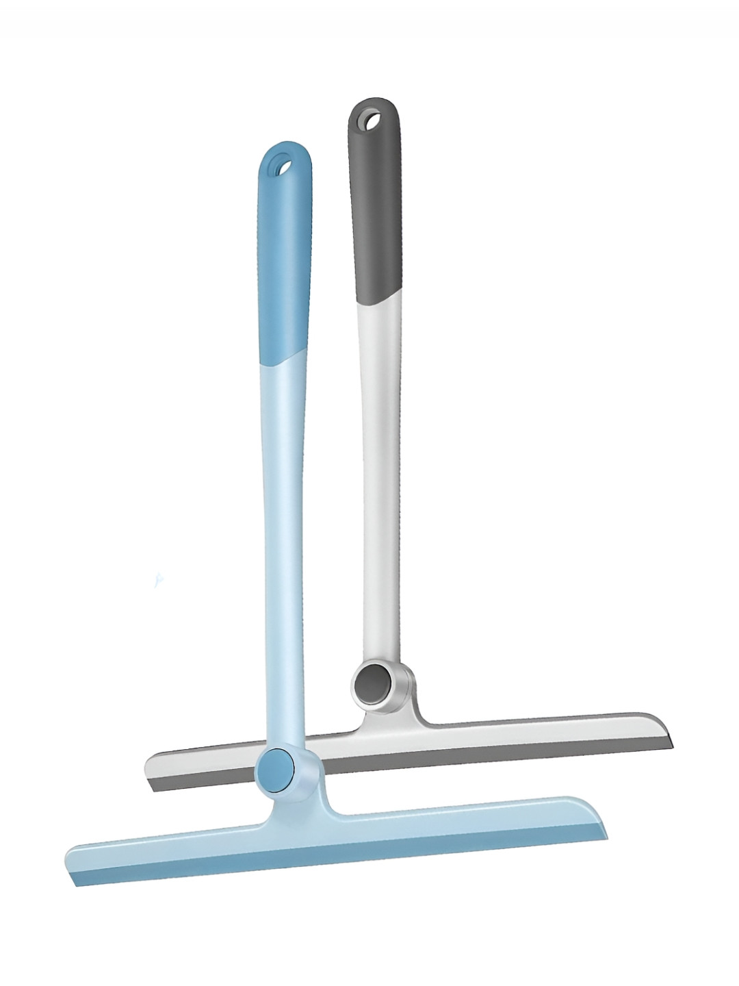 

P-Plus International 2 Pcs Glass Cleaning Wiper For Mirrors, Blue