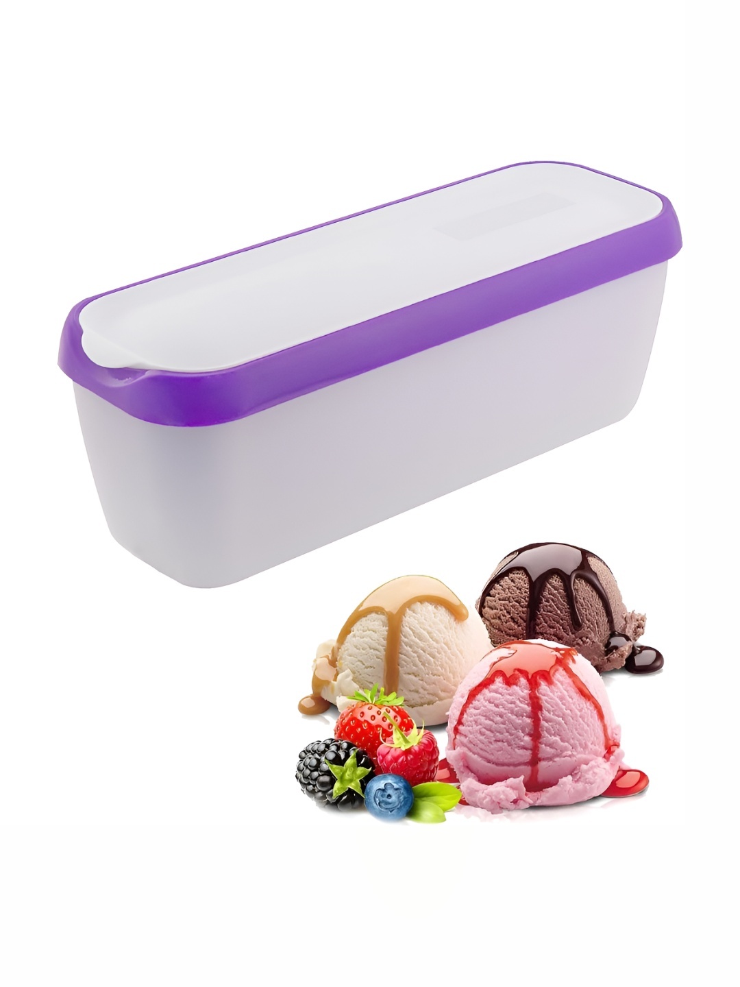 

P-Plus International Purple Fridge Container 1.5L