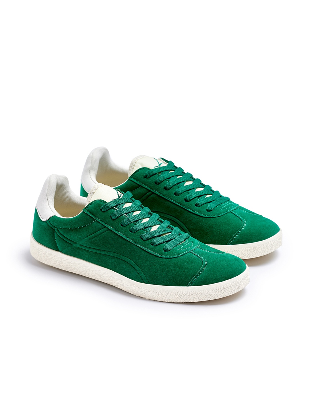 

Ludic Men Eclipse Vegan Suede Sneakers, Green