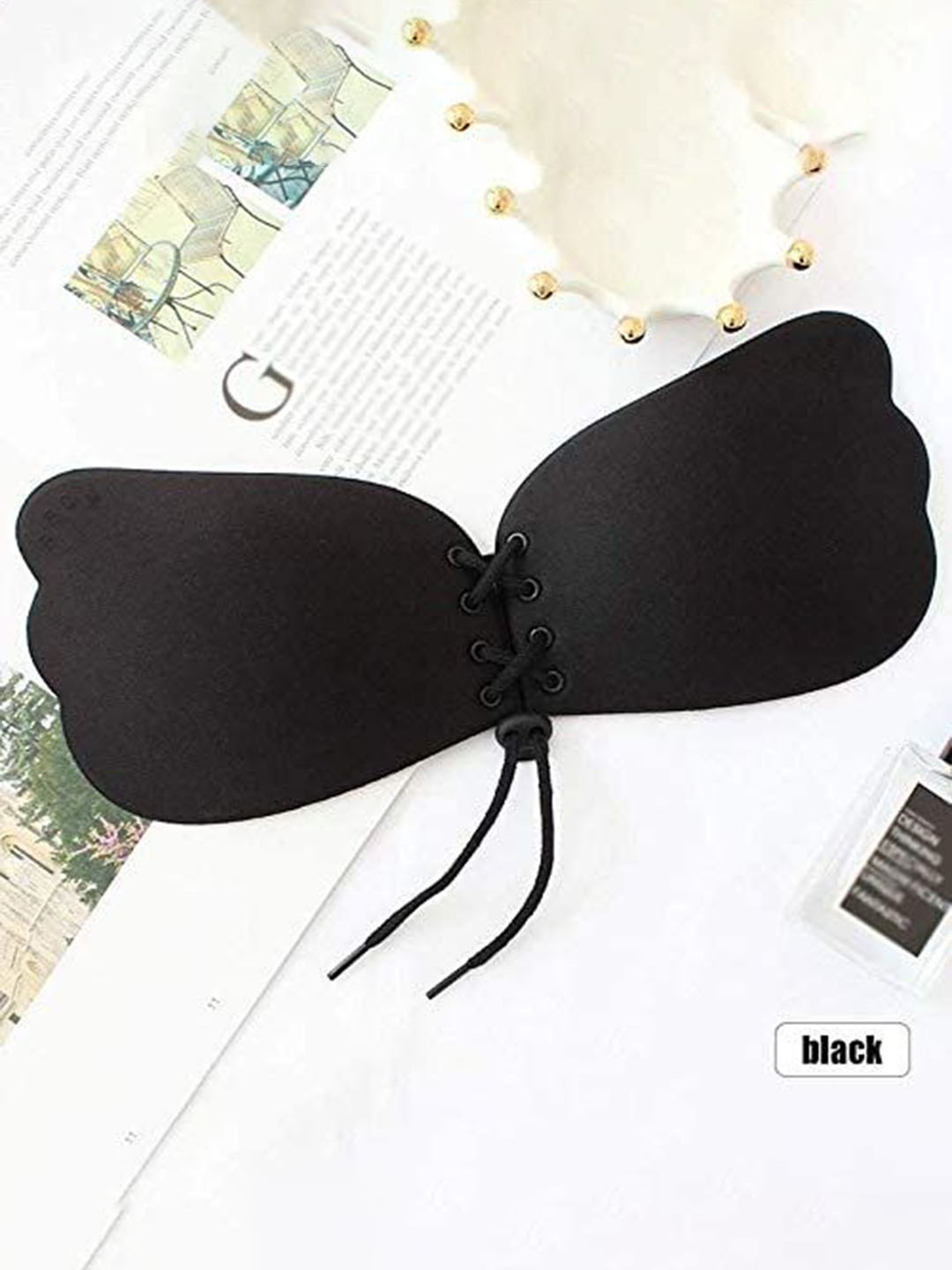 

Xivir Reusable Stick-On Lingerie accessories, Black