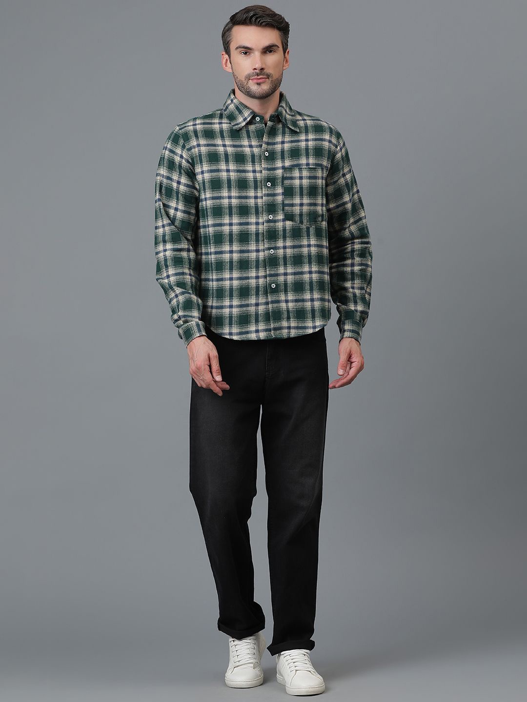 

Kotty Green New Tartan Checked Casual Shirt