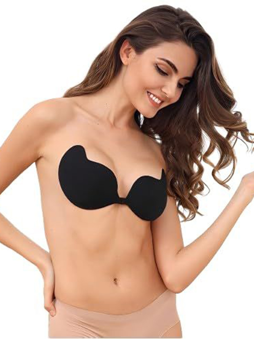 

Xivir All Day Comfort Stick-On Lingerie accessories, Black