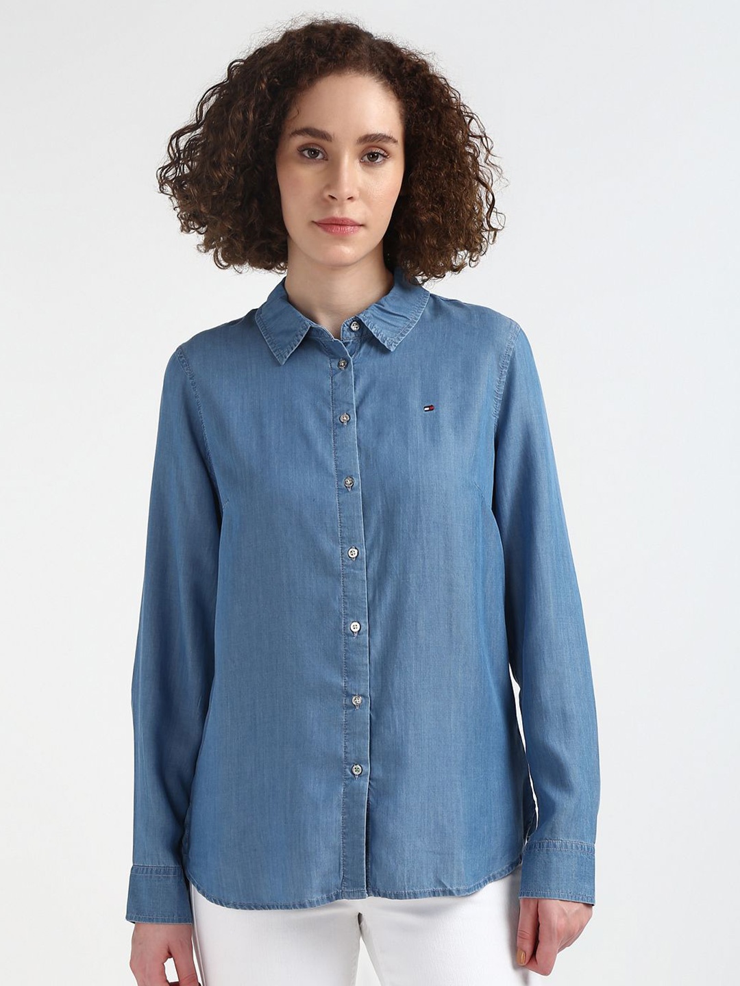

Tommy Hilfiger Opaque Casual Shirt, Blue