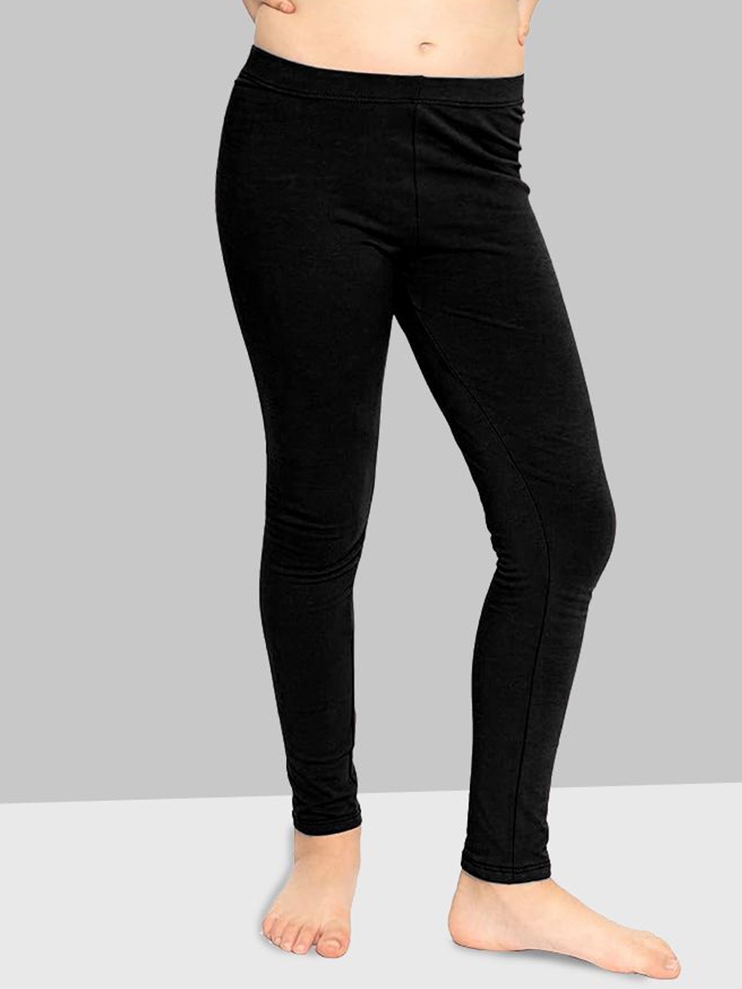 

BAESD Girls Pack Of 2 Ankle Length Leggings, Black