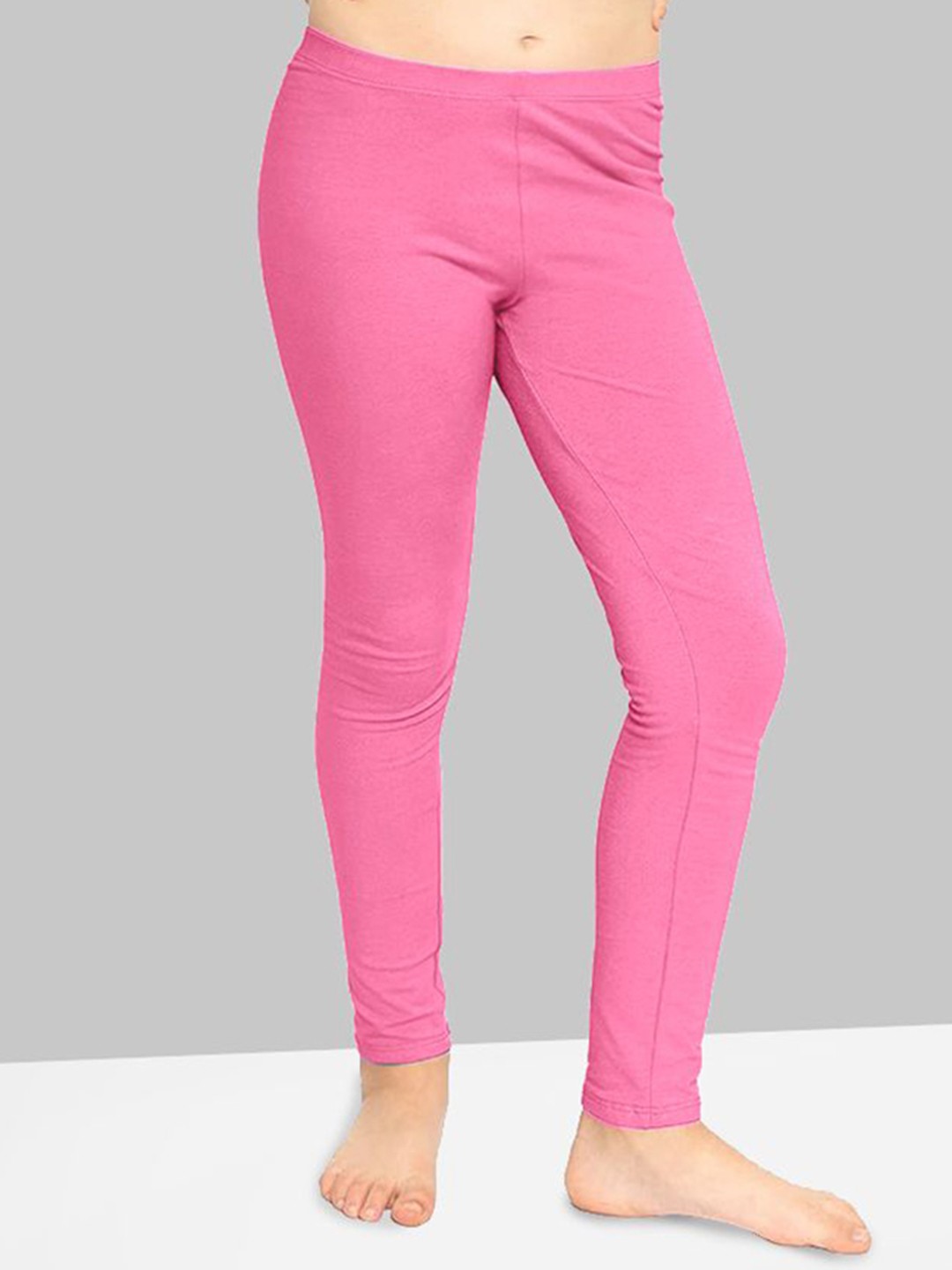 

Naughty Ninos Girls Pack Of 2 Ankle Length Leggings, Pink