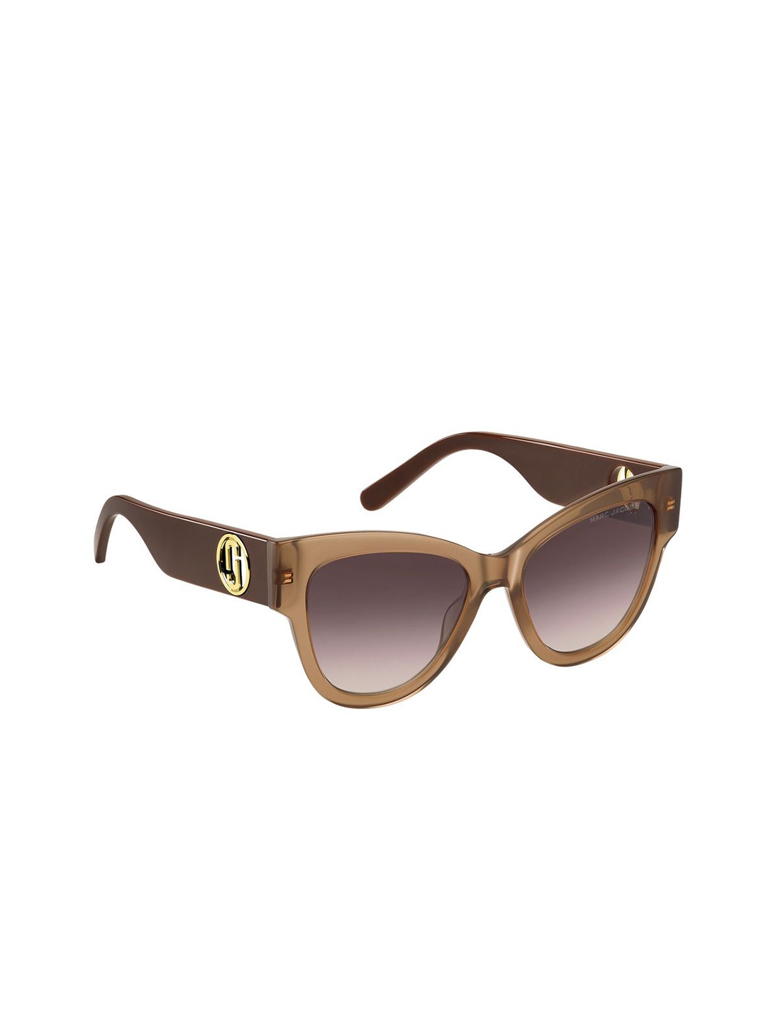 

MARC JACOBS Women Cateye Sunglasses with UV Protected Lens 2064382LF53HA, Brown