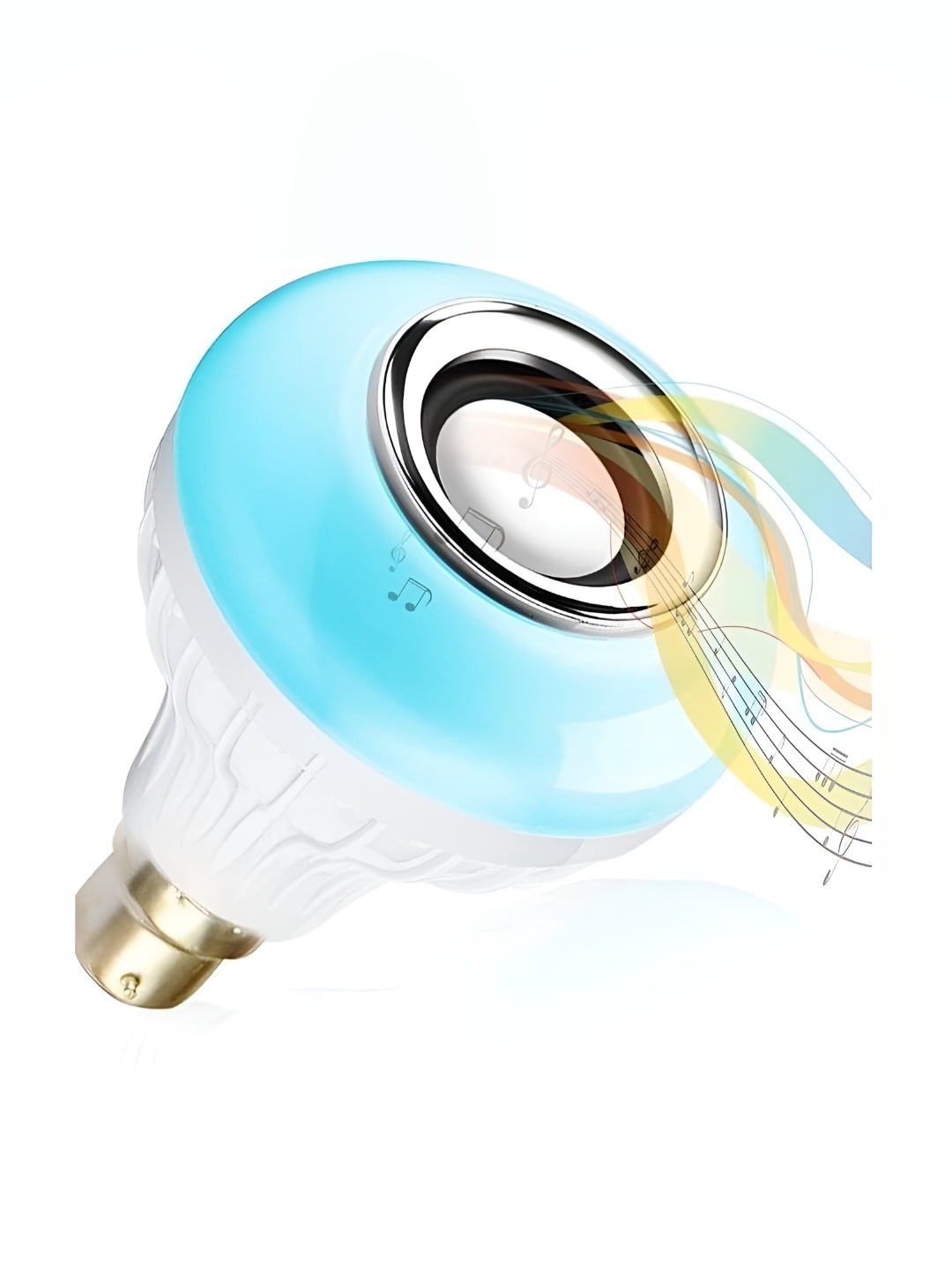 

SPARK WORLD White Bluetooth Speaker LED Smart Bulb