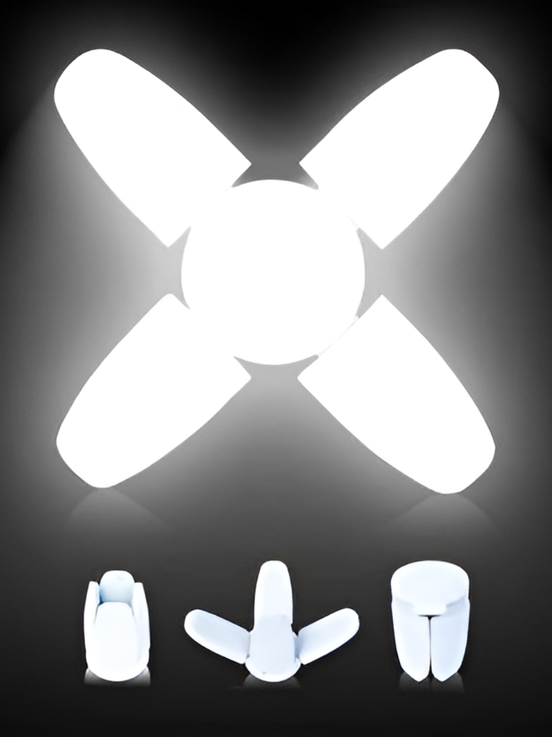 

SPARK WORLD White Wireless Music Playing Remote Controller LED Bulb