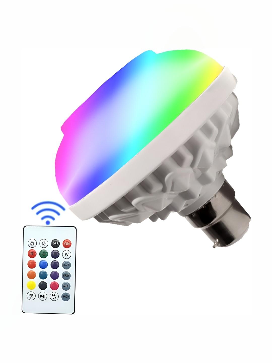 

SPARK WORLD Red & Blue LED Bulb Bluetooth Smart Light