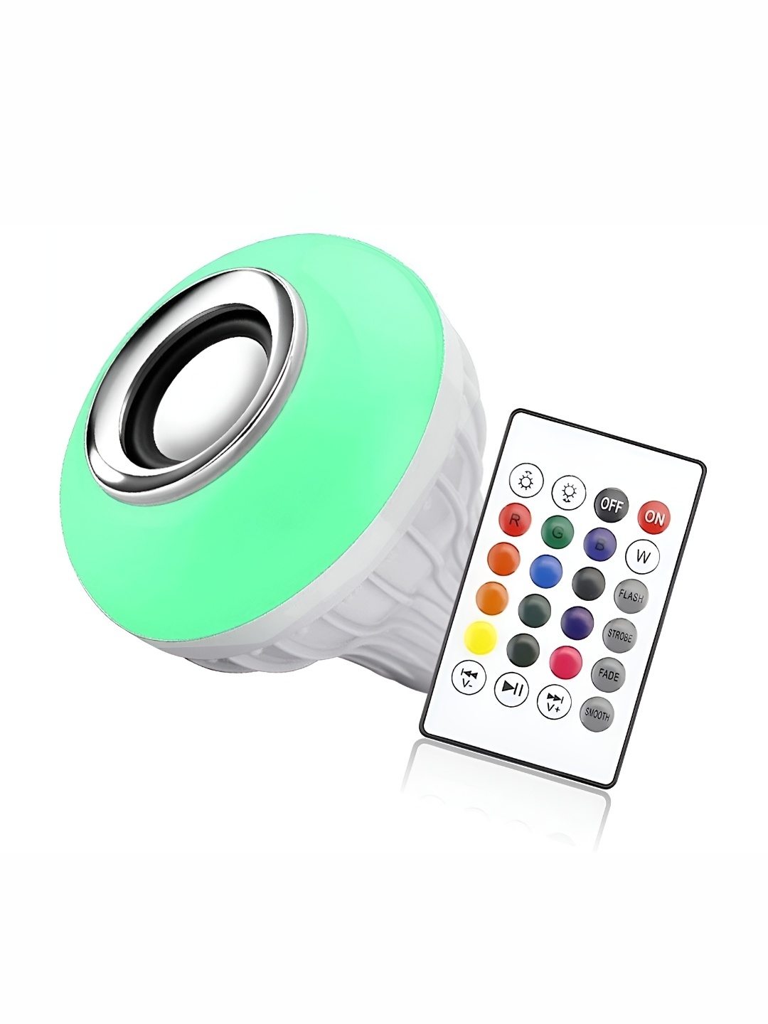 

SPARK WORLD White Wireless Music Playing Remote Controller LED Bulb
