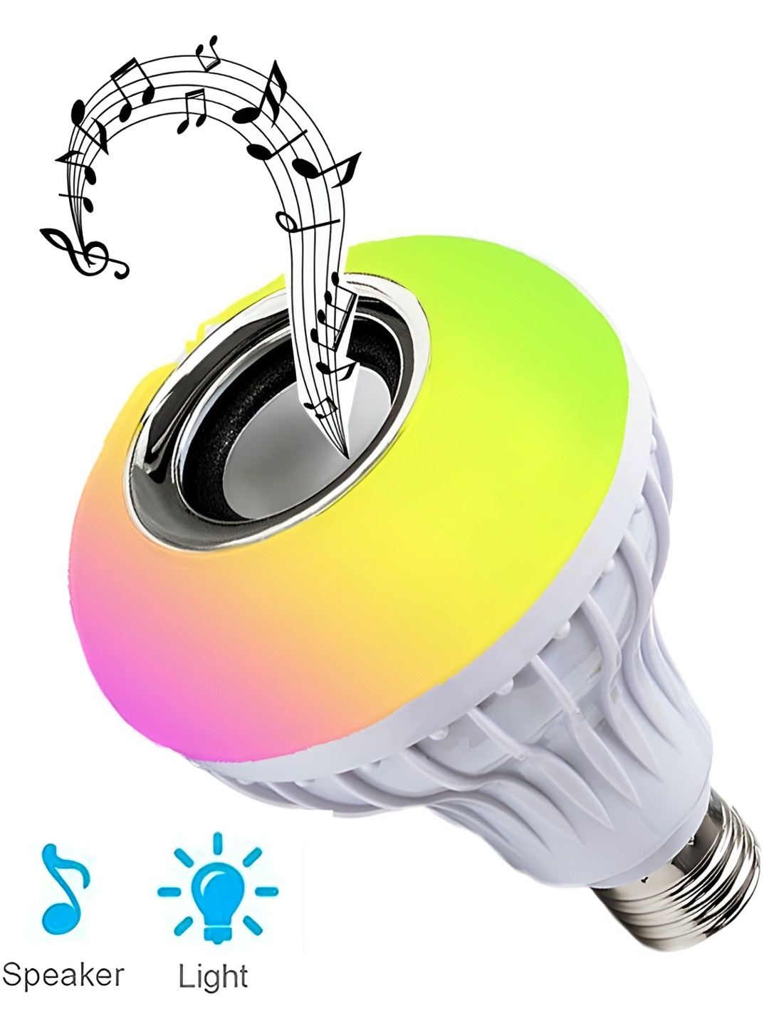 

SPARK WORLD Red & Blue LED Bulb Bluetooth Smart Light