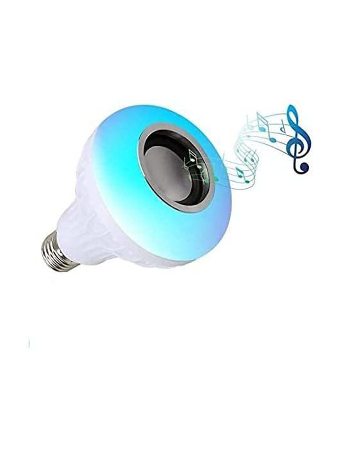 

SPARK WORLD White Bluetooth Speaker LED Smart Bulb