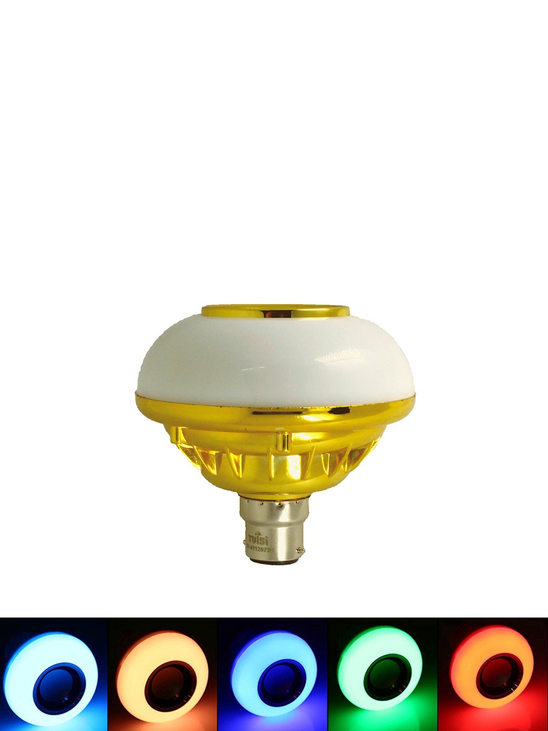 

SPARK WORLD White Bluetooth Speaker LED Smart Bulb
